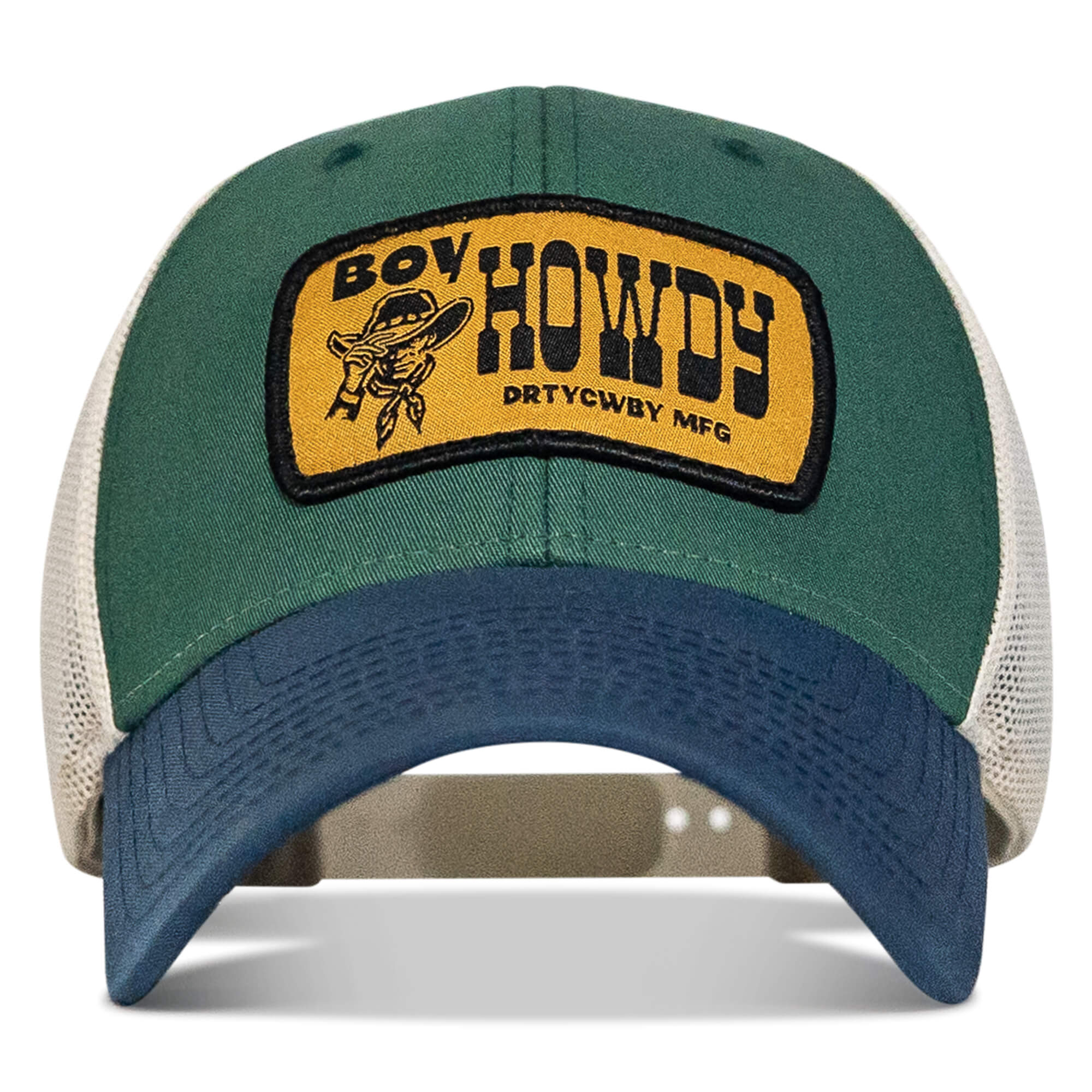 Boy Howdy Western Patch Snapback Hat