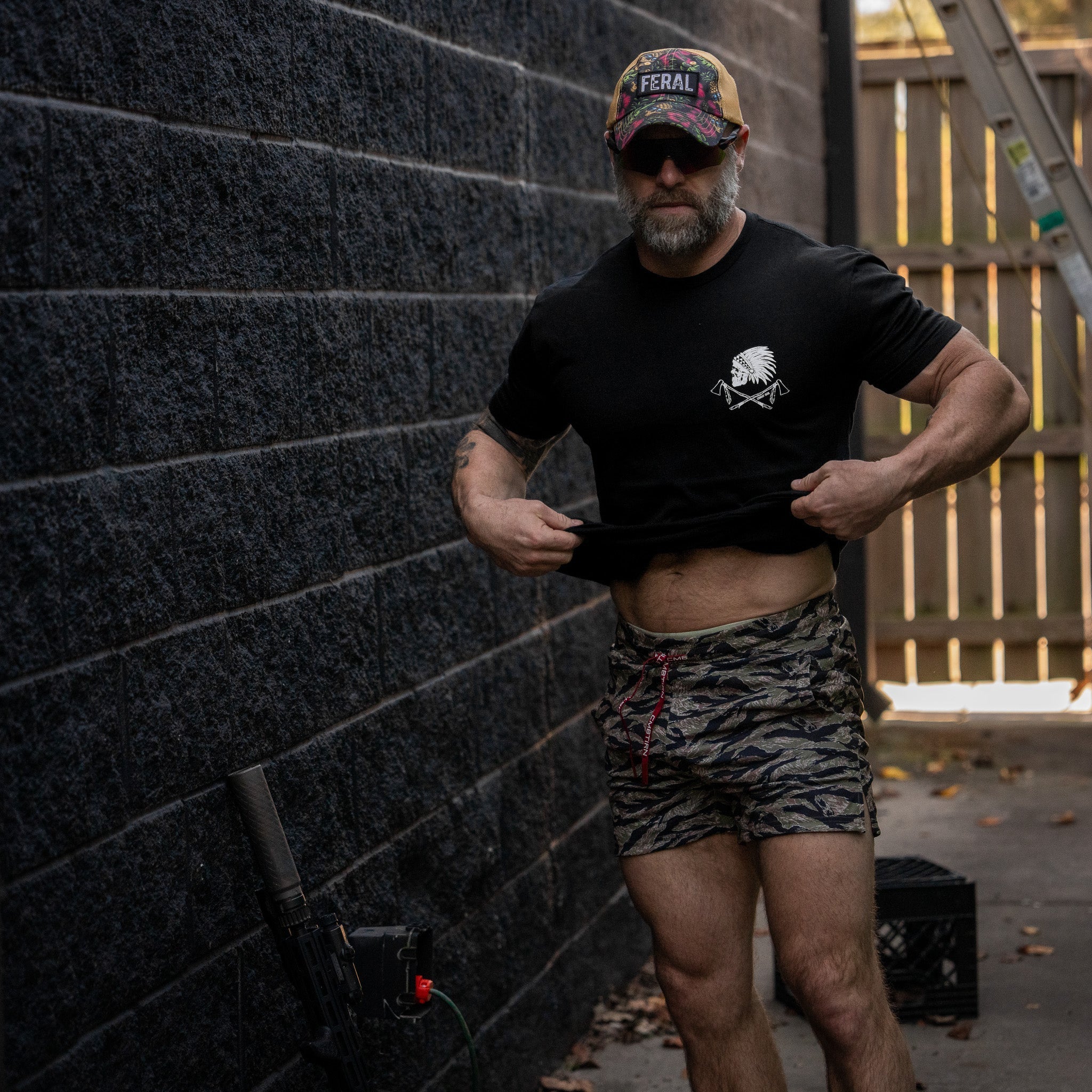 Feral Patch Low Profile RipStop Snapback Hat