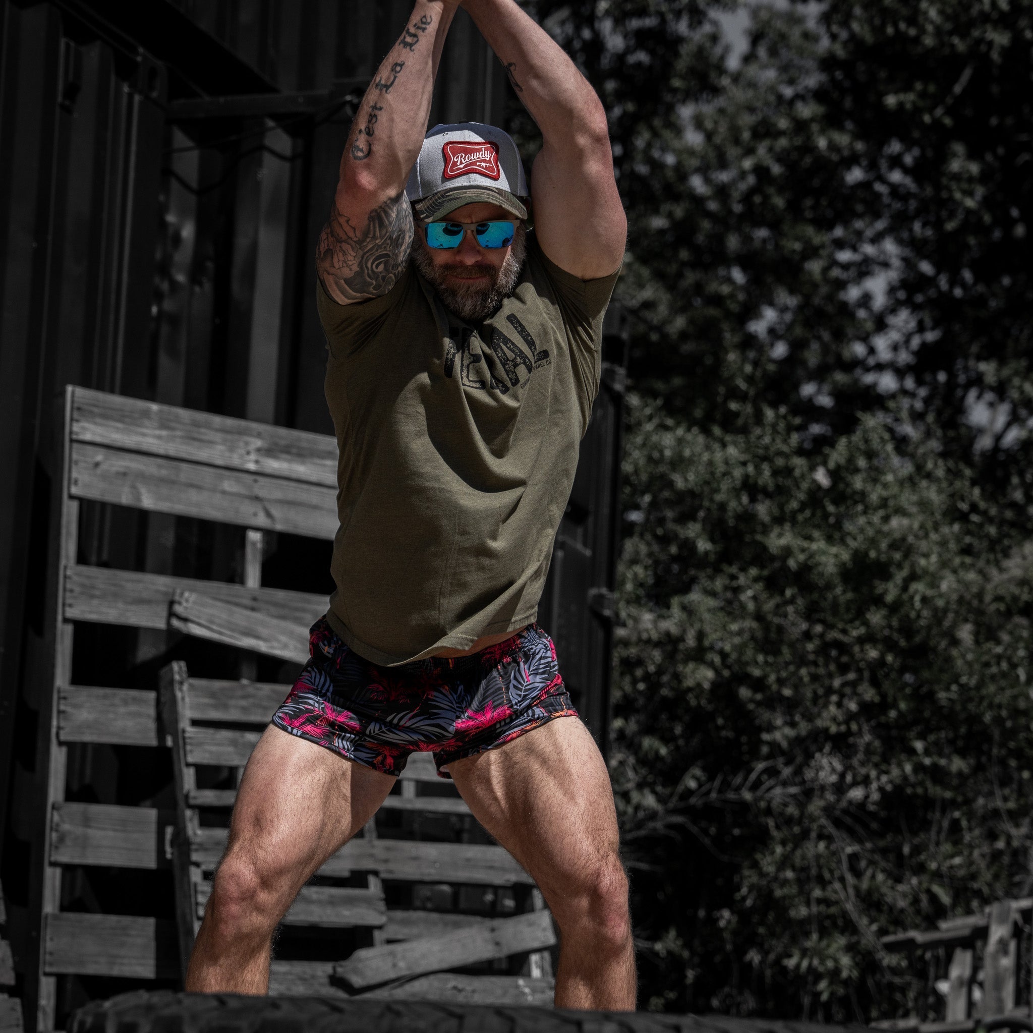 Feral Distressed Men's T-Shirt