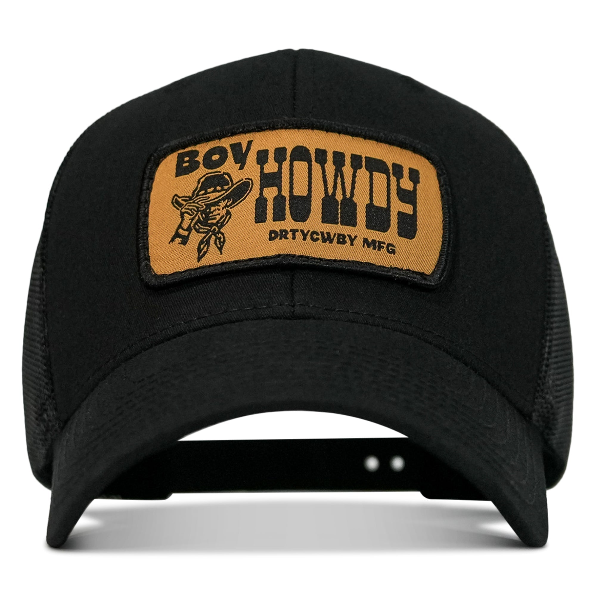 Boy Howdy Western Patch Snapback Hat