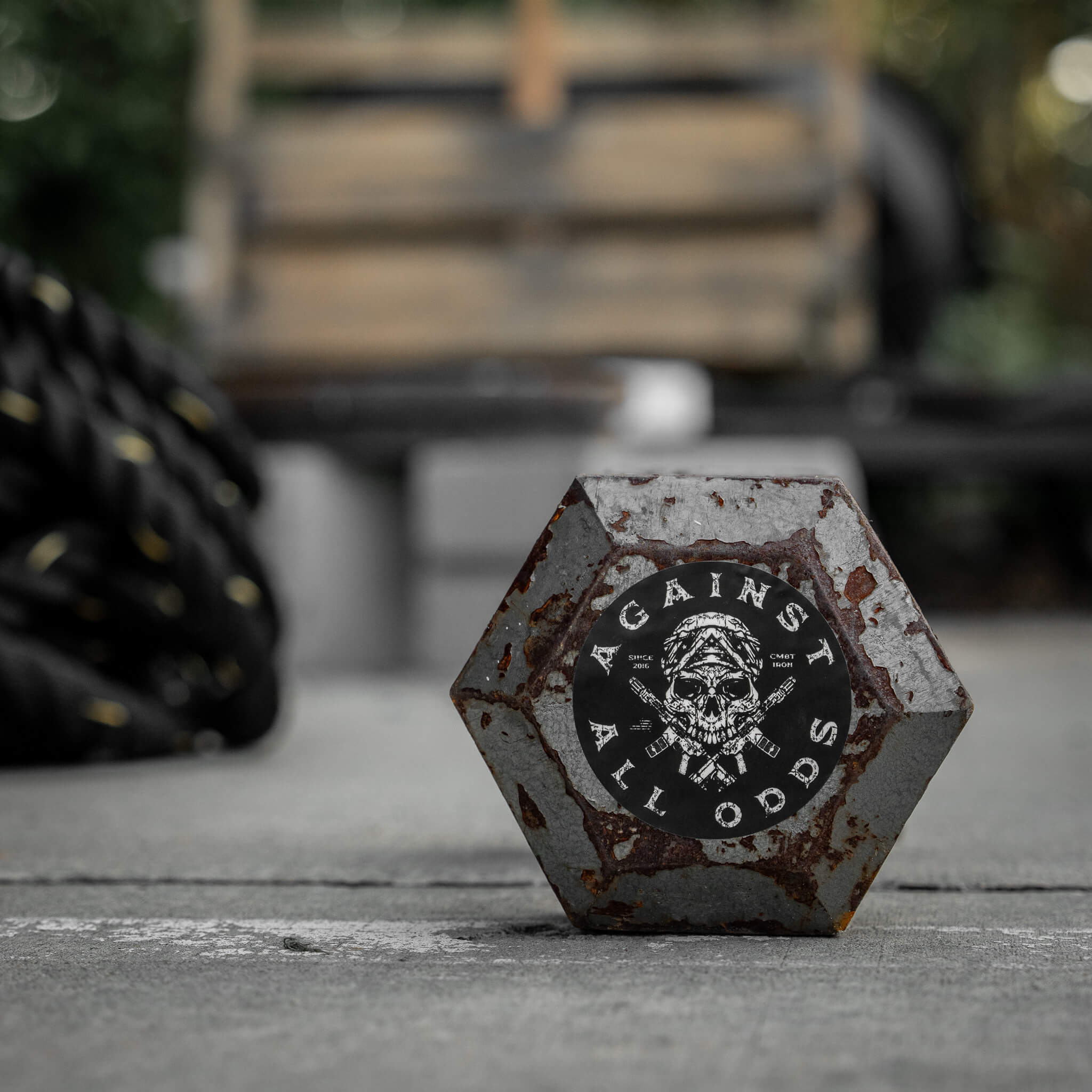 Against All Odd's Skull Decal