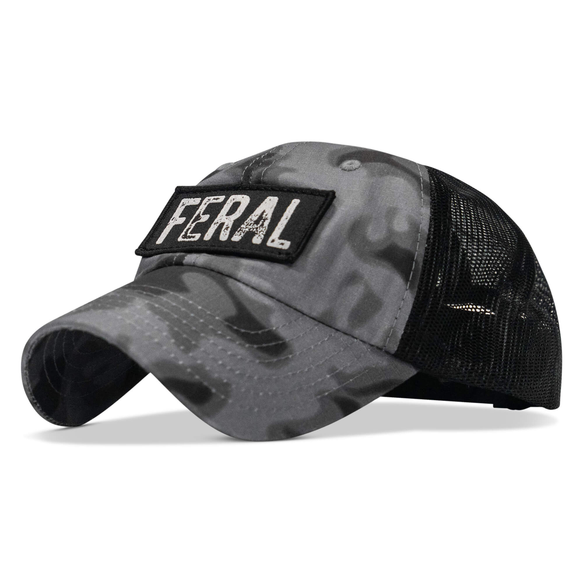 Feral Patch Low Profile RipStop Snapback Hat