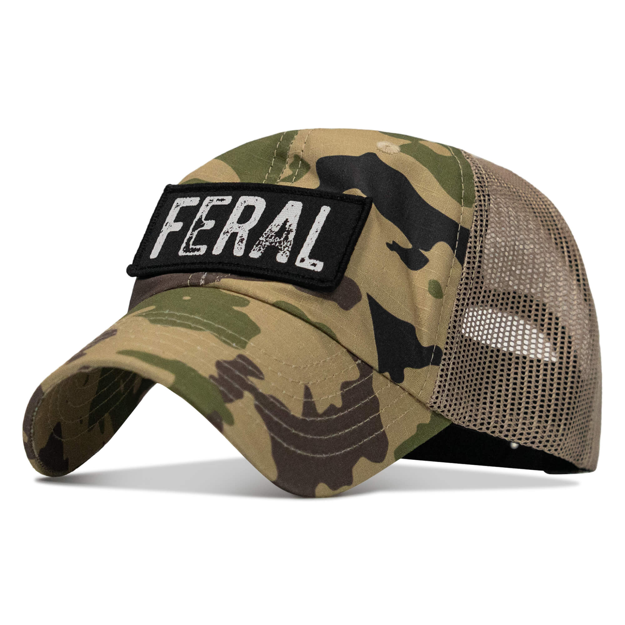 Feral Patch Low Profile RipStop Snapback Hat