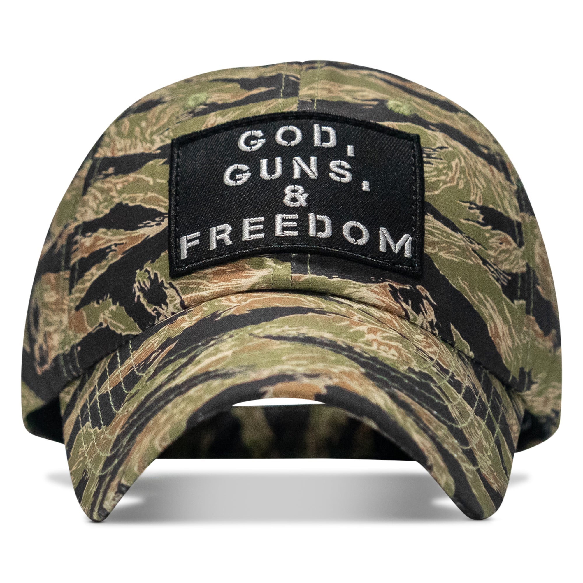 Ripstop God, Guns and Freedom Lifestyle Patch Low Profile Hat