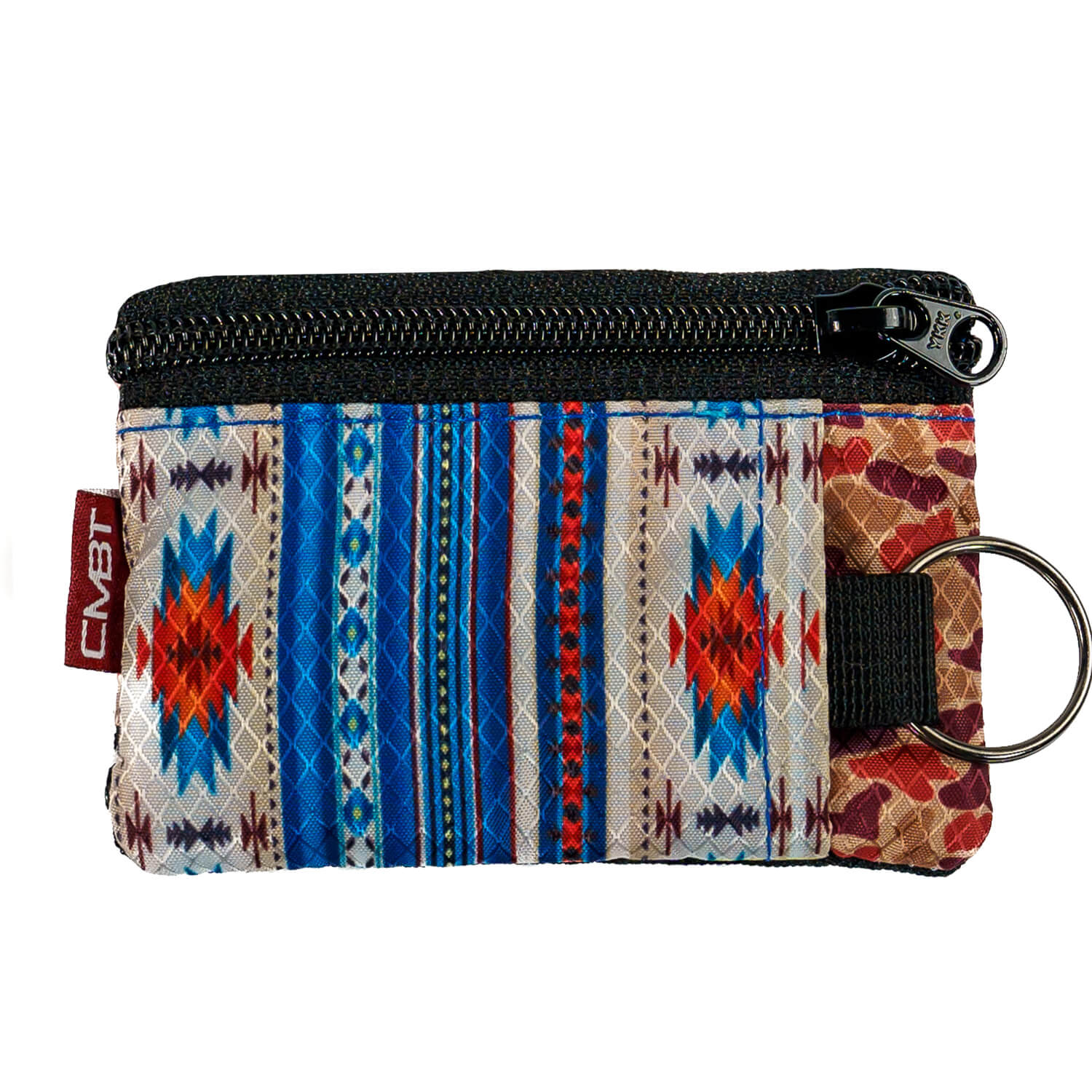 Double Zip Pocket Ripstop Wallet