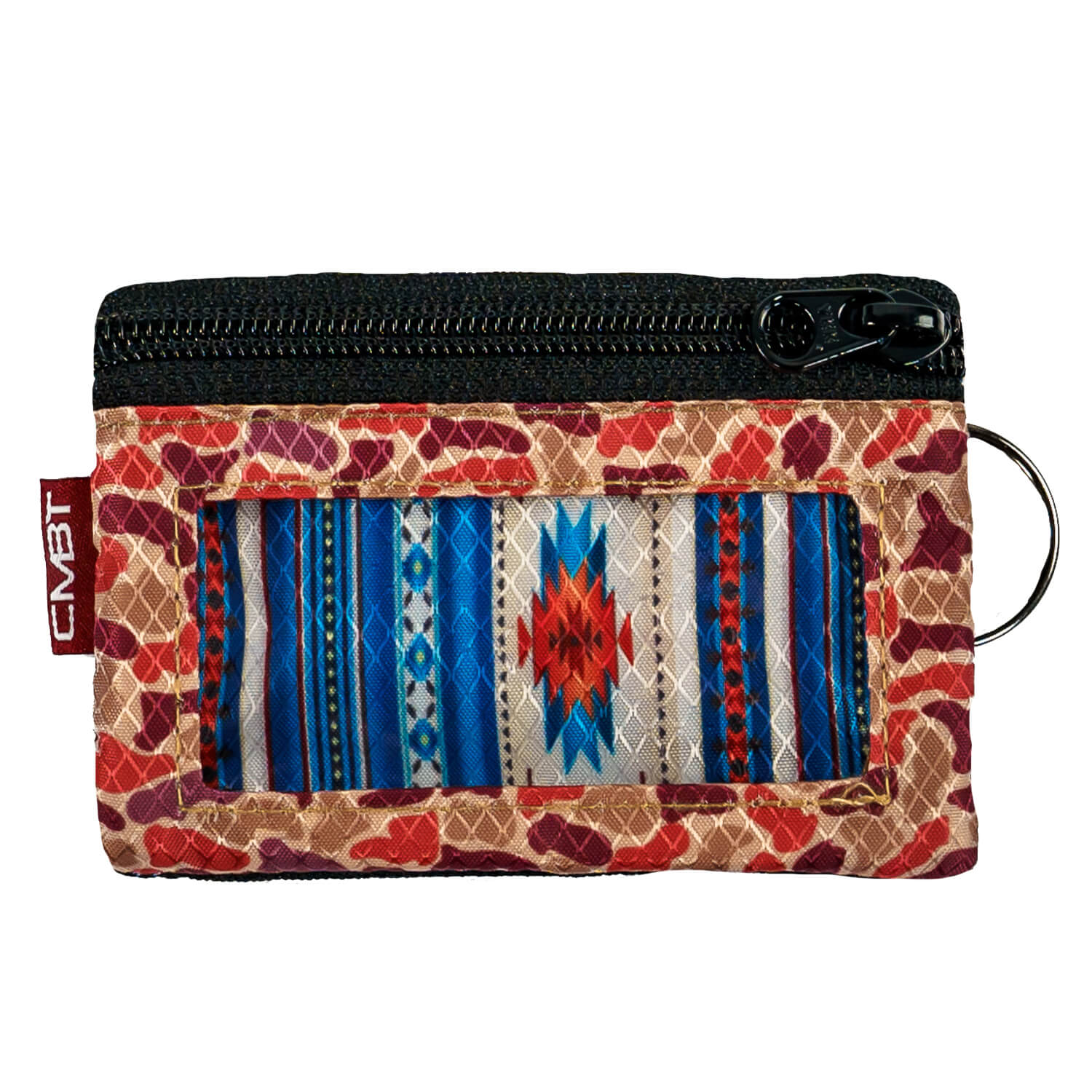 Double Zip Pocket Ripstop Wallet