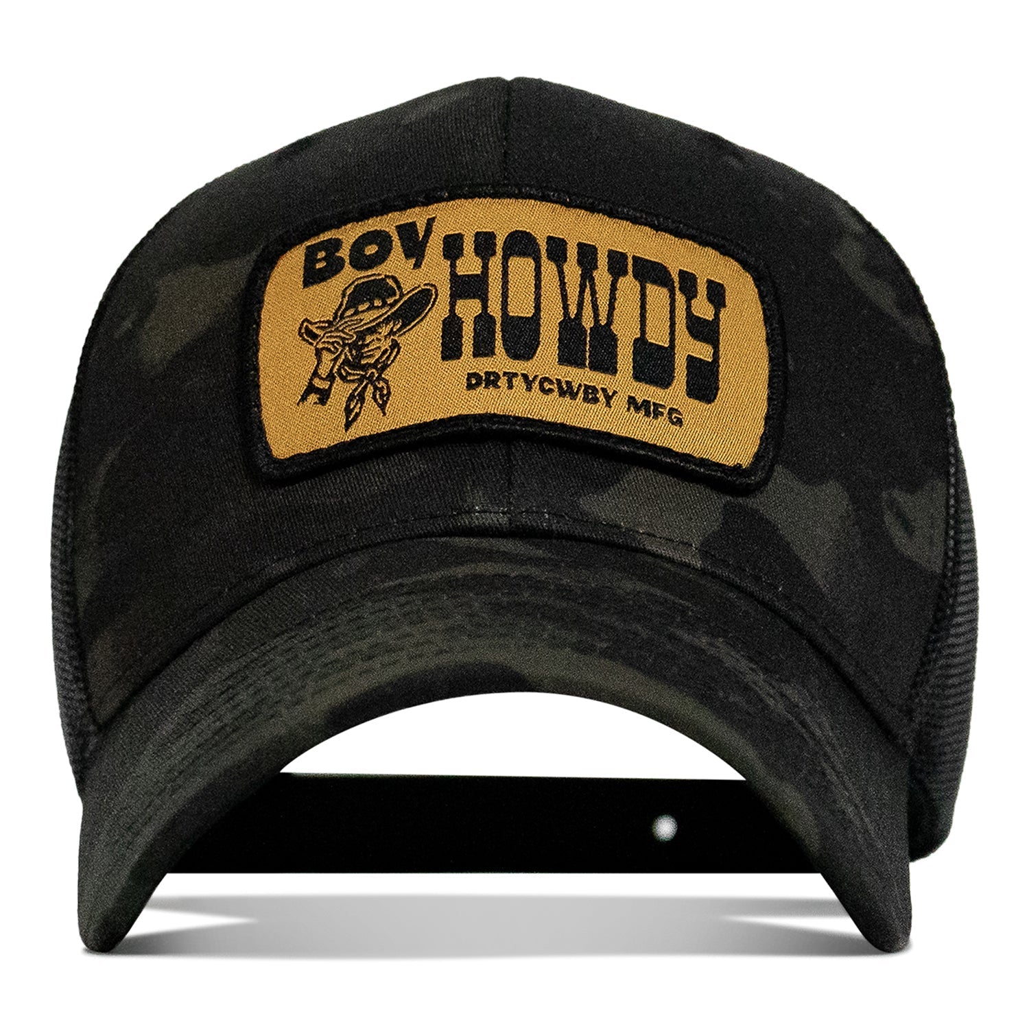 Boy Howdy Western Patch Snapback Hat