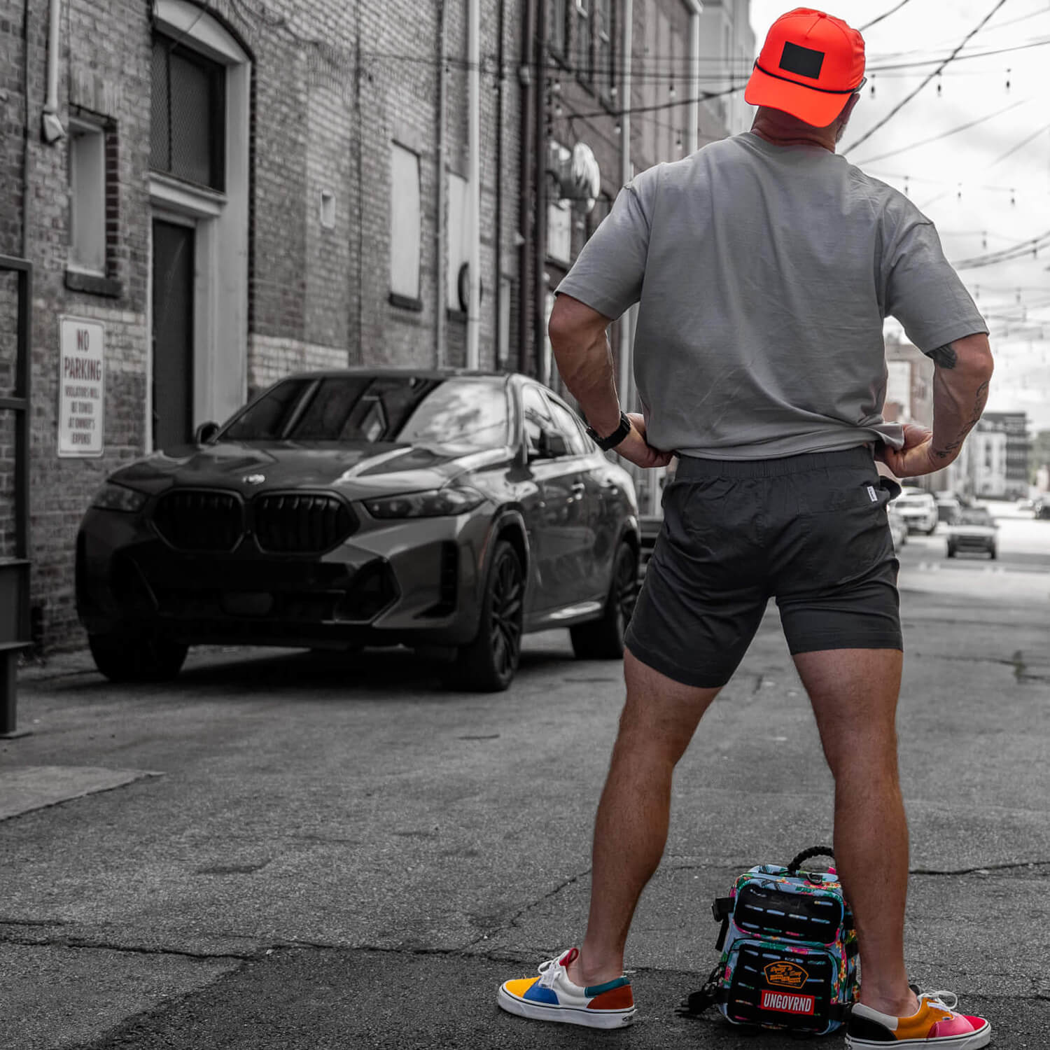 USA Flag Patch Weekender Style Performance Snapback Hat