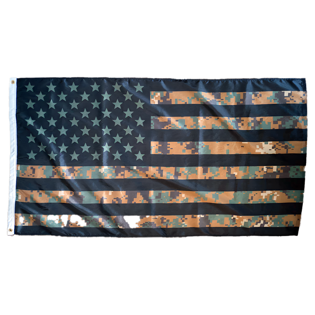 Flags of Valor - 3x5 Nylon Marine Corps Combat Flag