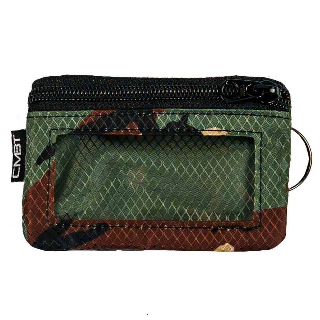 Double Zip Pocket Ripstop Wallet