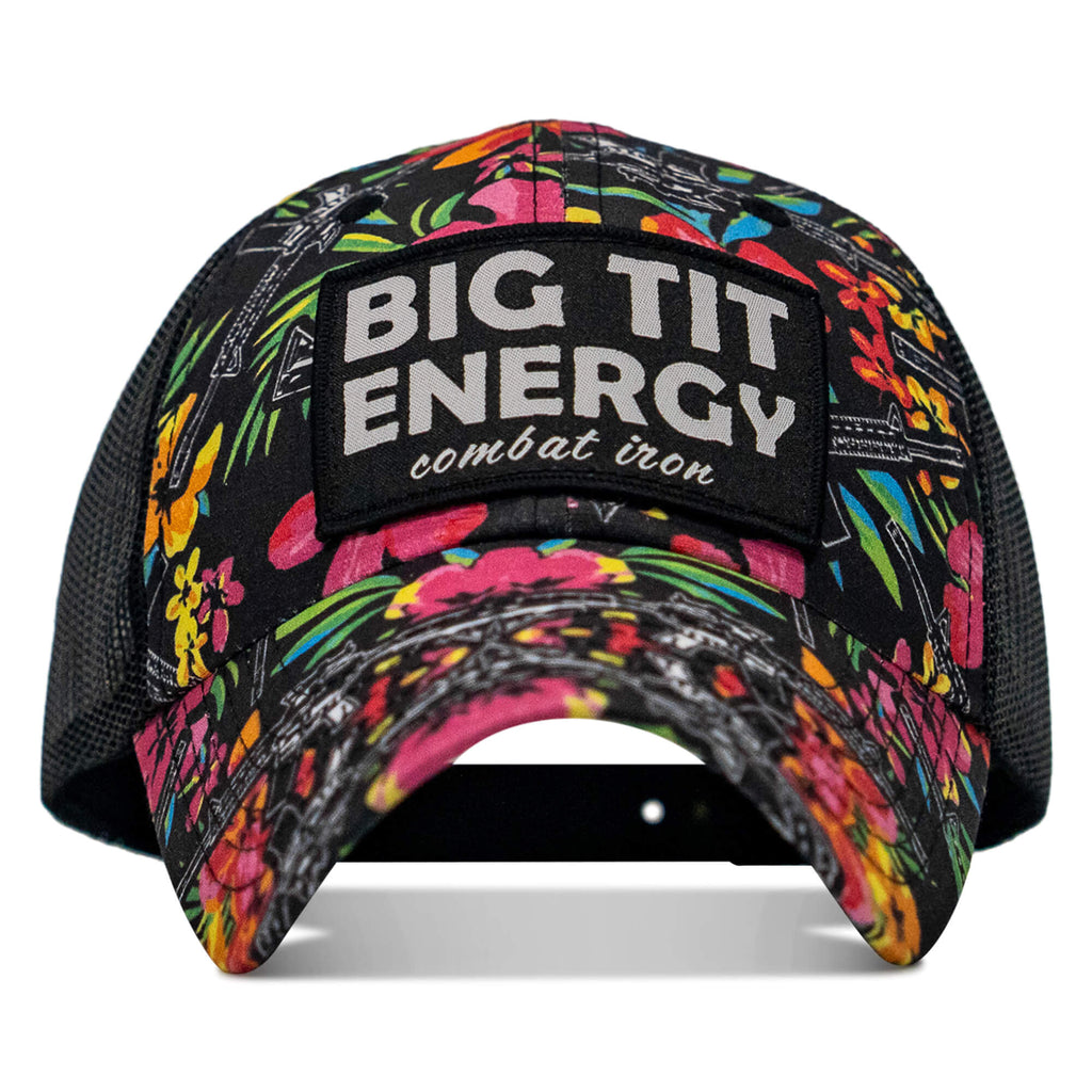 Big Tit Energy Patch Ripstop Mesh Snapback Hat