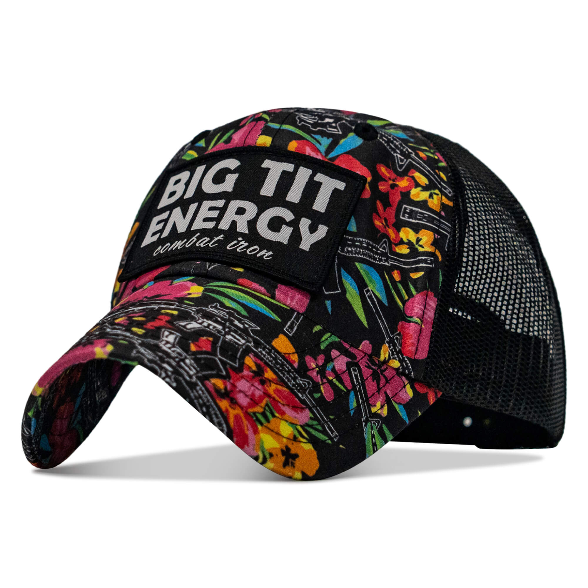 Big Tit Energy Patch Ripstop Mesh Snapback Hat