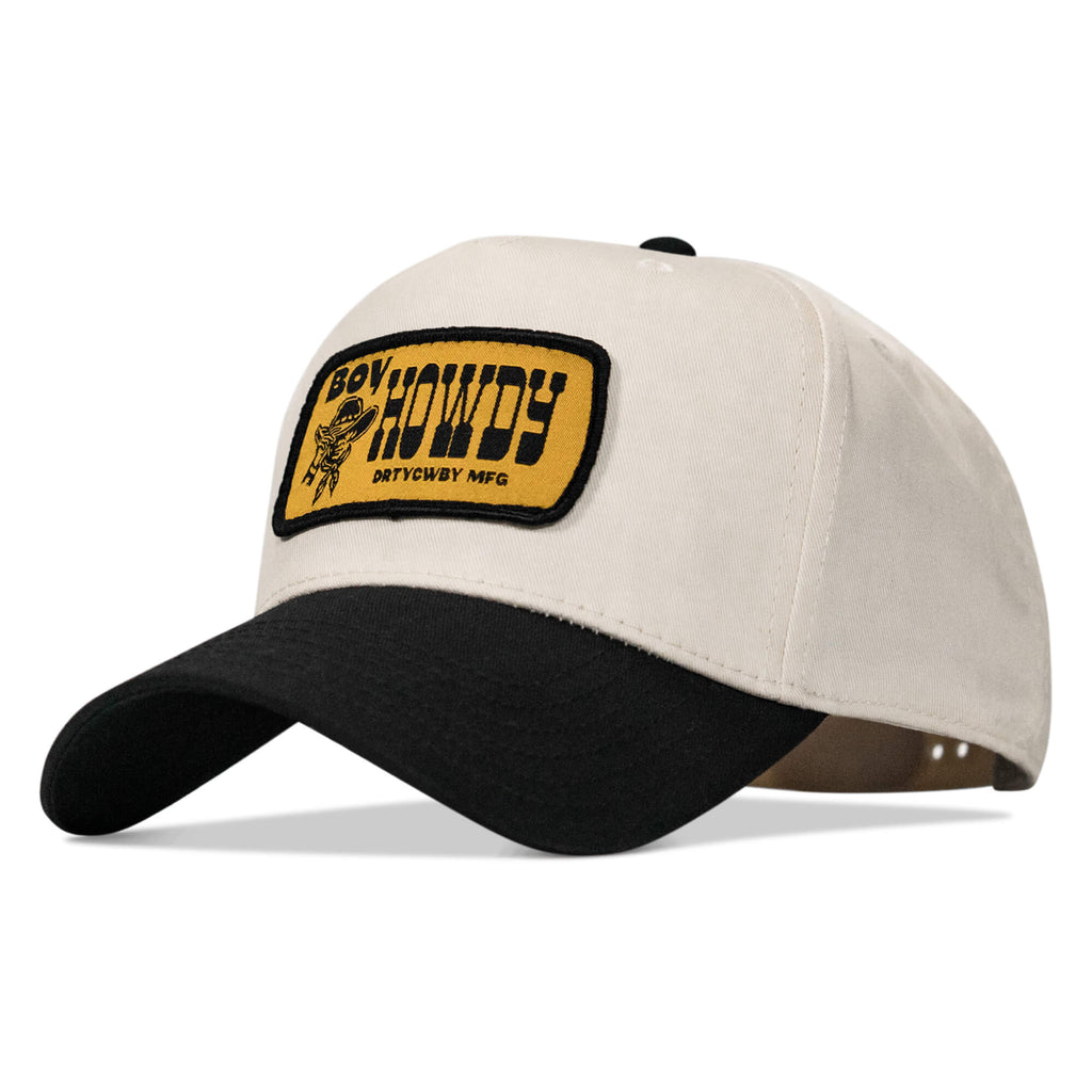 Boy Howdy Western Patch Snapback Hat
