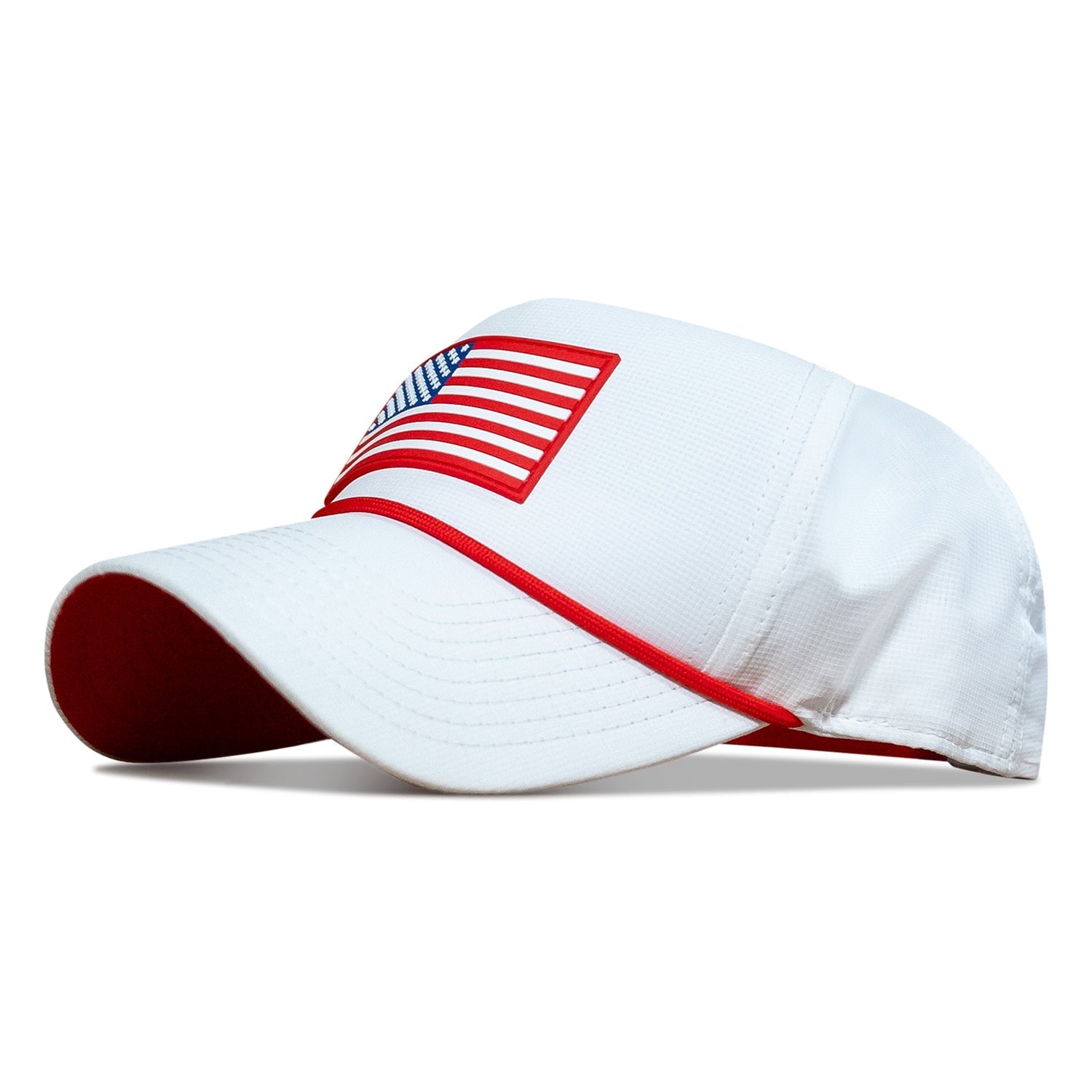 USA Flag Patch Weekender Style Performance Snapback Hat