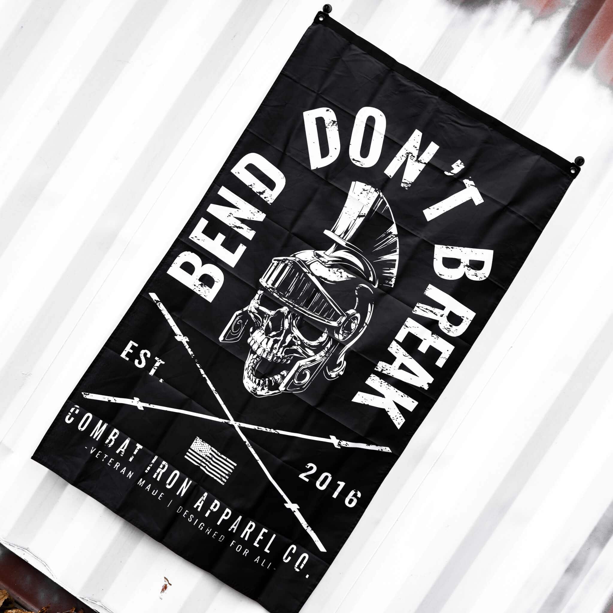 Bend Don't Break 3' X 5' Flag