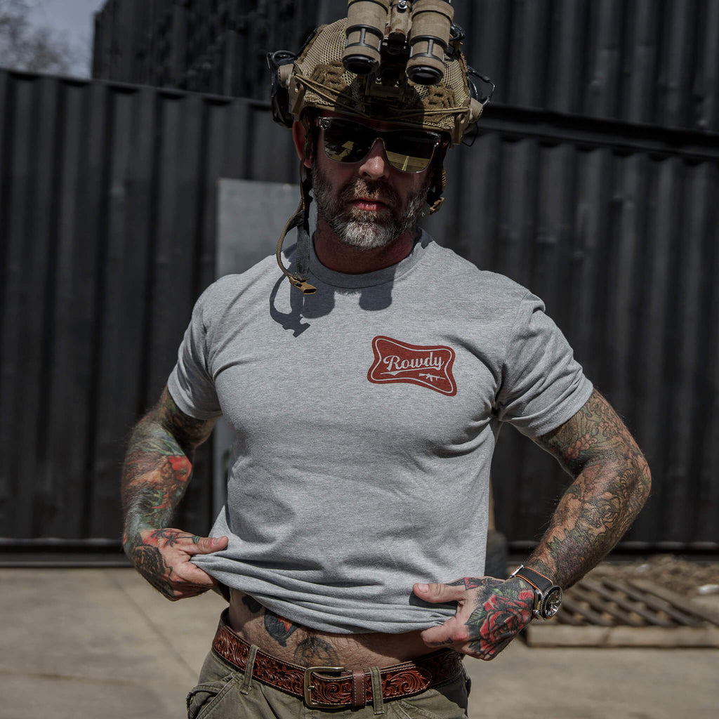 Rowdy Beer Logo Men's T-Shirt