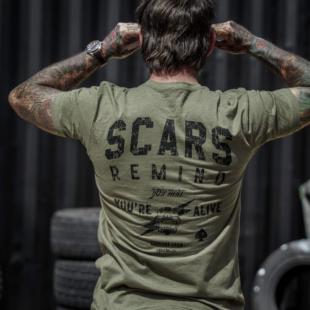 Scars Remind You That You're Alive Men's T-Shirt
