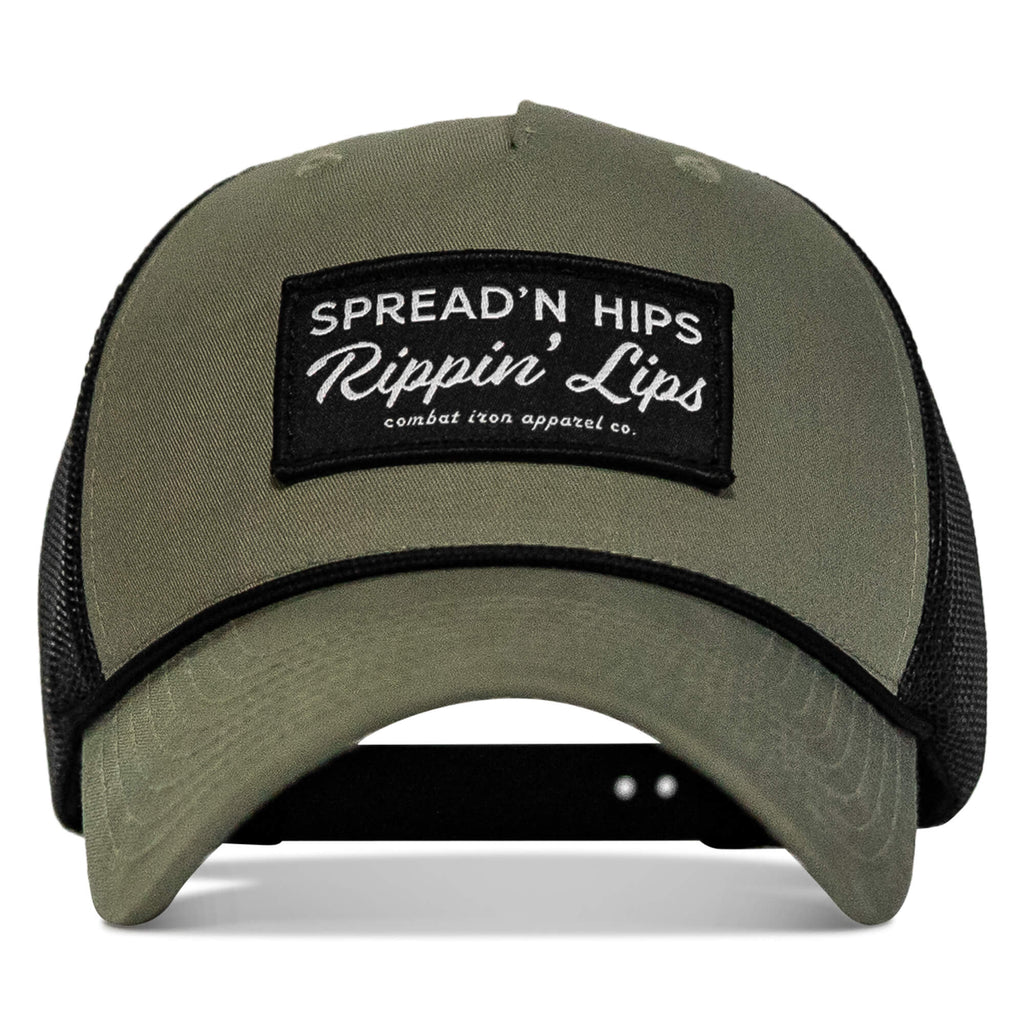 Spreadin' Hips Rippin' Lips Patch Rope Snapback
