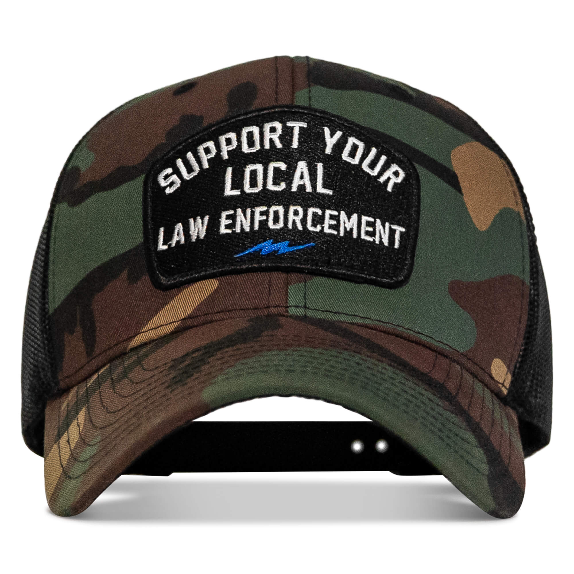 Support Your Local Law Enforcement Mid-Profile Snapback Hat