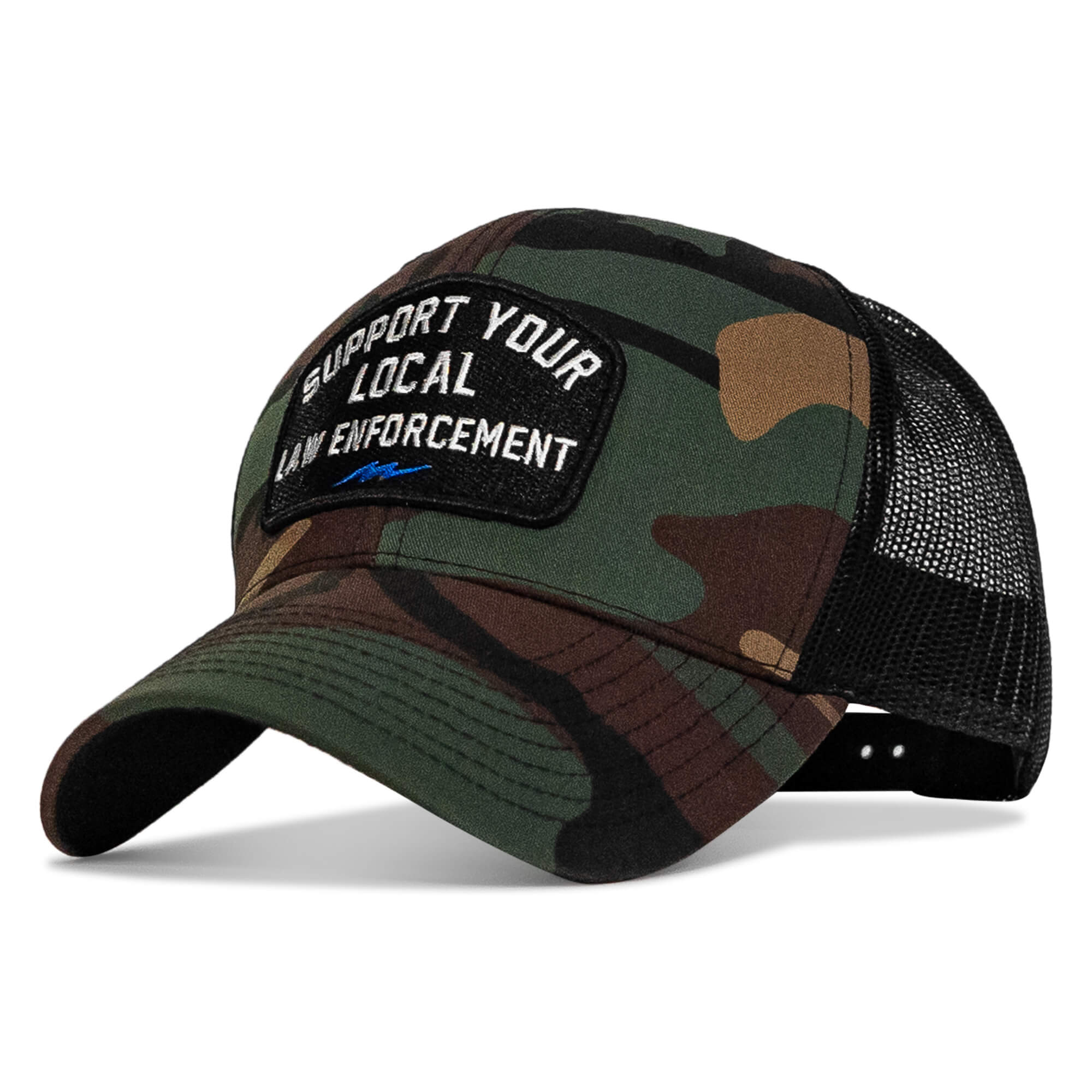 Support Your Local Law Enforcement Mid-Profile Snapback Hat
