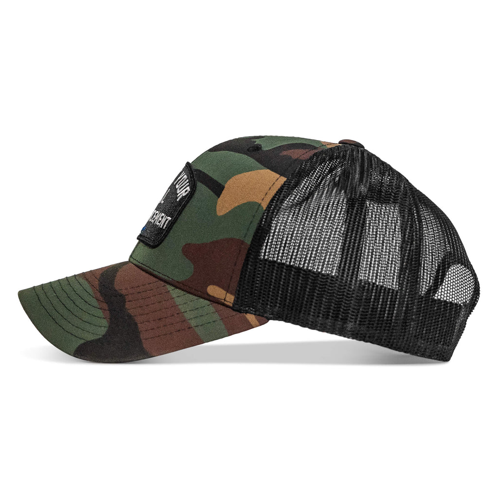 Support Your Local Law Enforcement Mid-Profile Snapback Hat