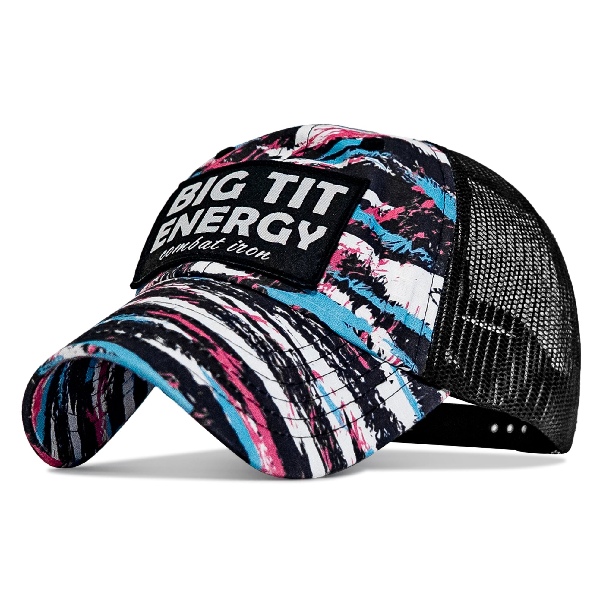 Big Tit Energy Patch Ripstop Mesh Snapback Hat