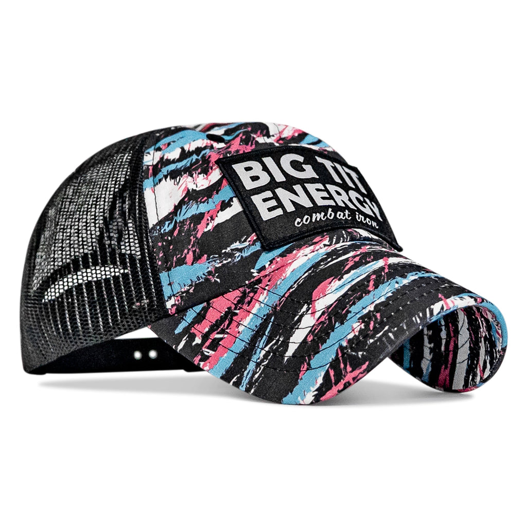 Big Tit Energy Patch Ripstop Mesh Snapback Hat