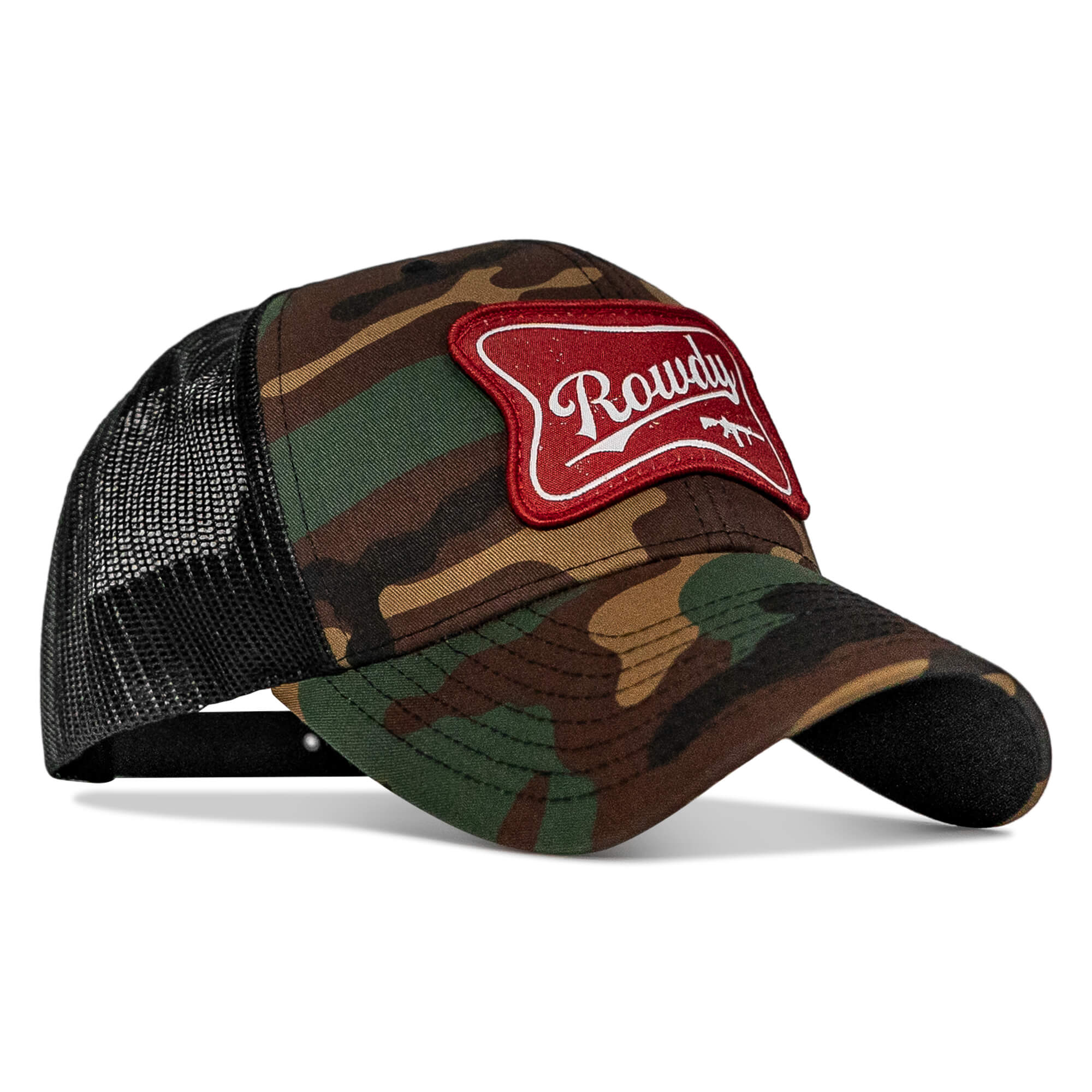 Rowdy Beer Logo Patch Snapback Hat