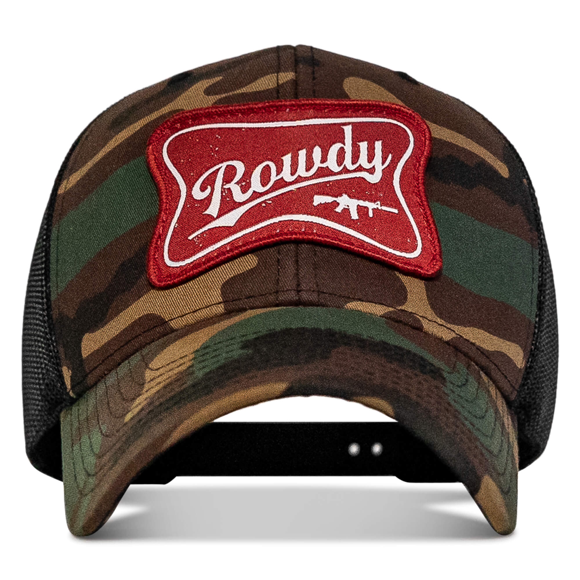 Rowdy Beer Logo Patch Snapback Hat
