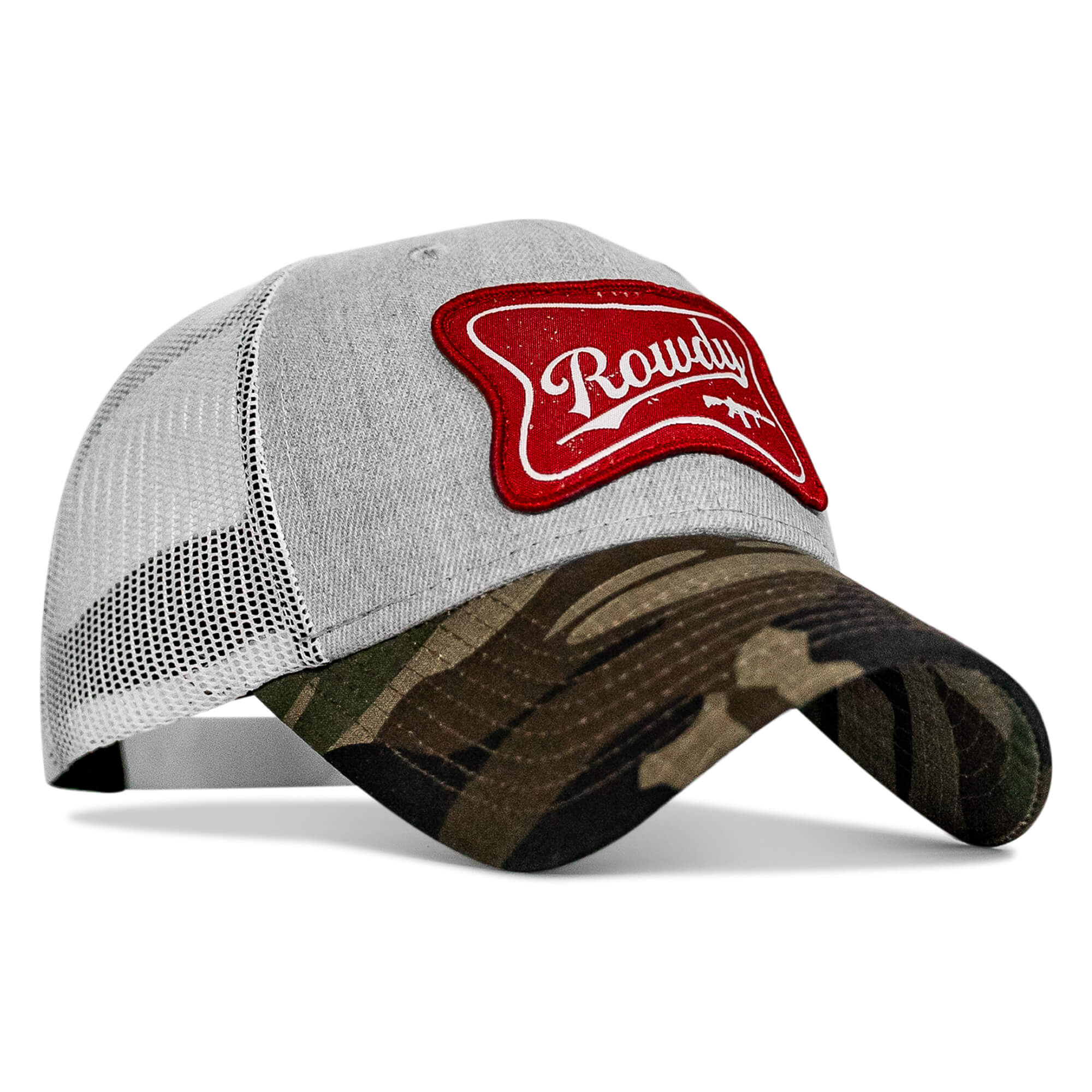 Rowdy Beer Logo Patch Snapback Hat