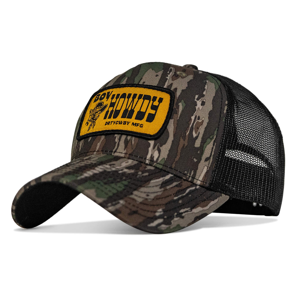 Boy Howdy Western Patch Snapback Hat