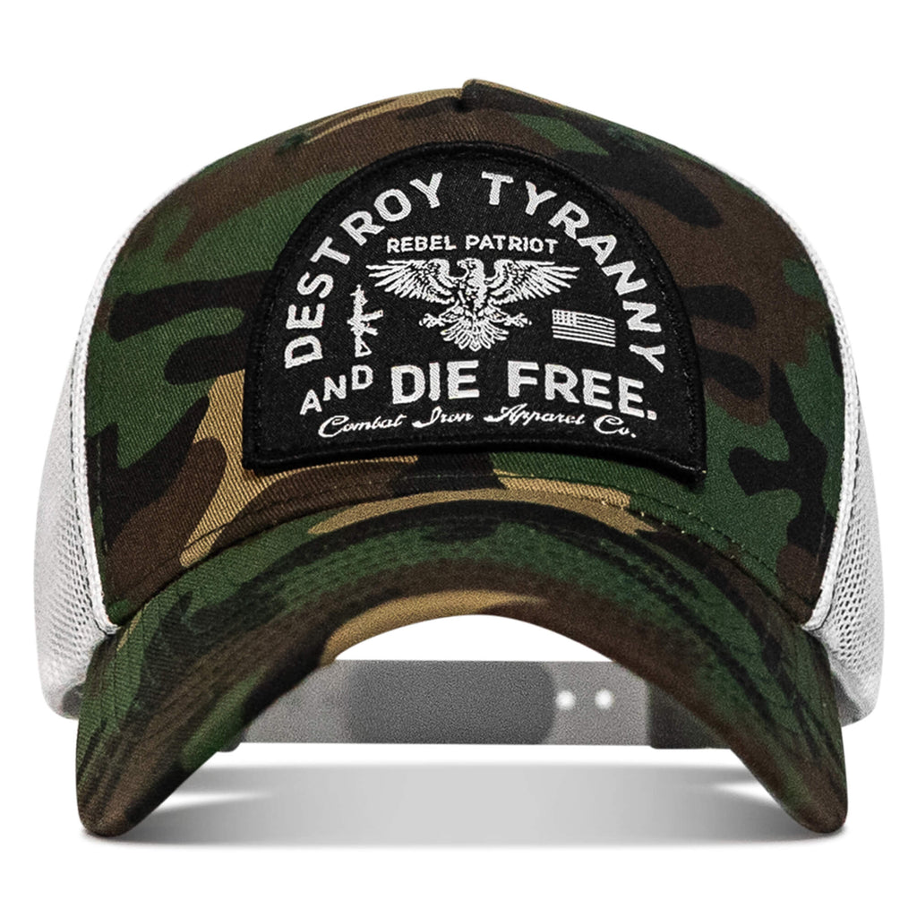 Destroy Tyranny and Die Free Patch Snapback