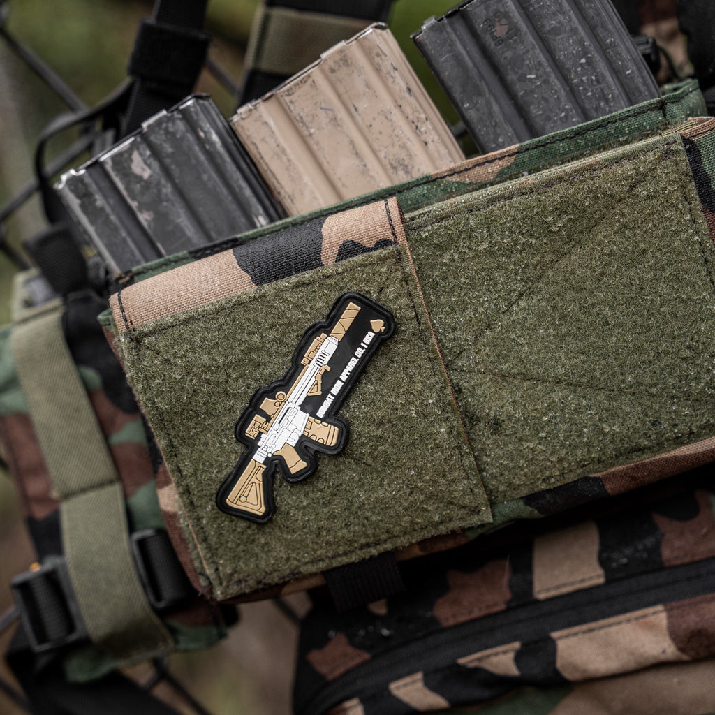 Long Range Pew Pew Rifle Pvc Patch