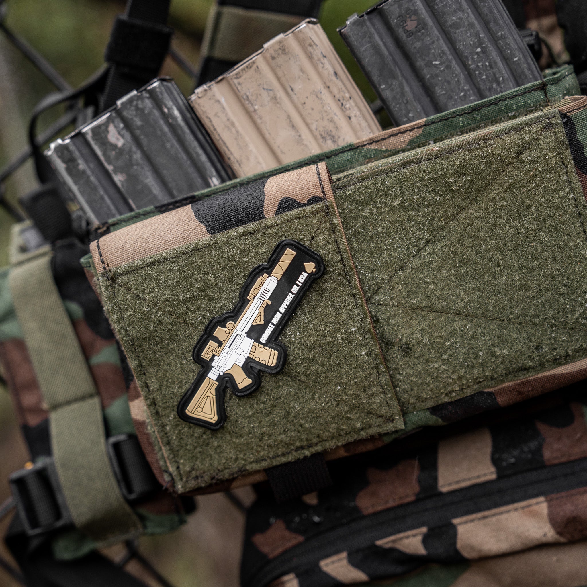 Long Range Pew Pew Rifle Pvc Patch