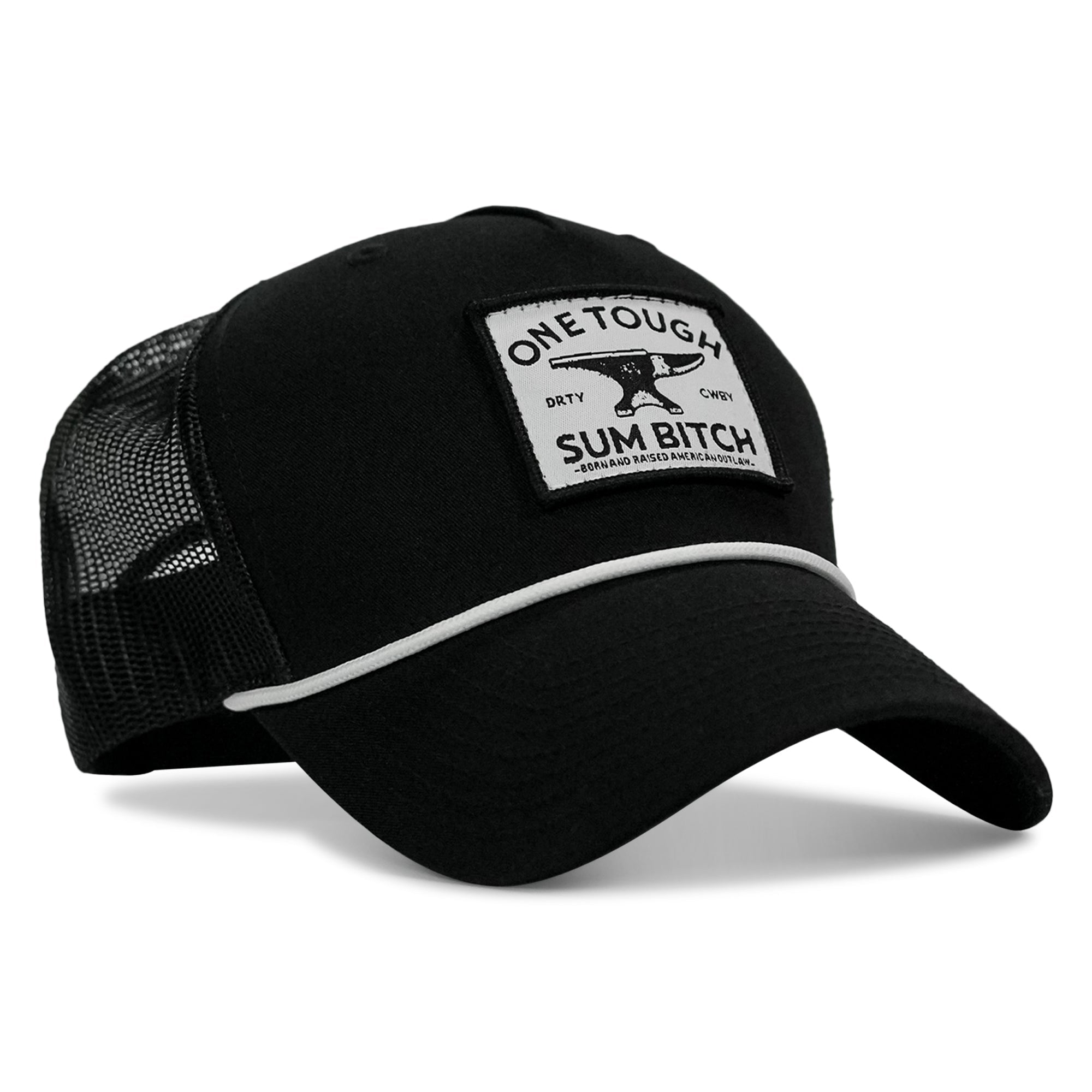 One Tough Sum B*tch Patch Rope Snapback Hat