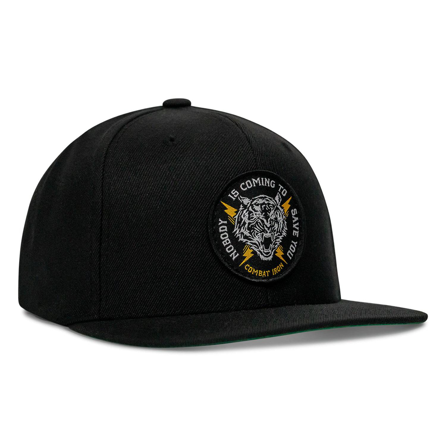 Nobody Is Coming To Save You FlatBill SnapBack Hat