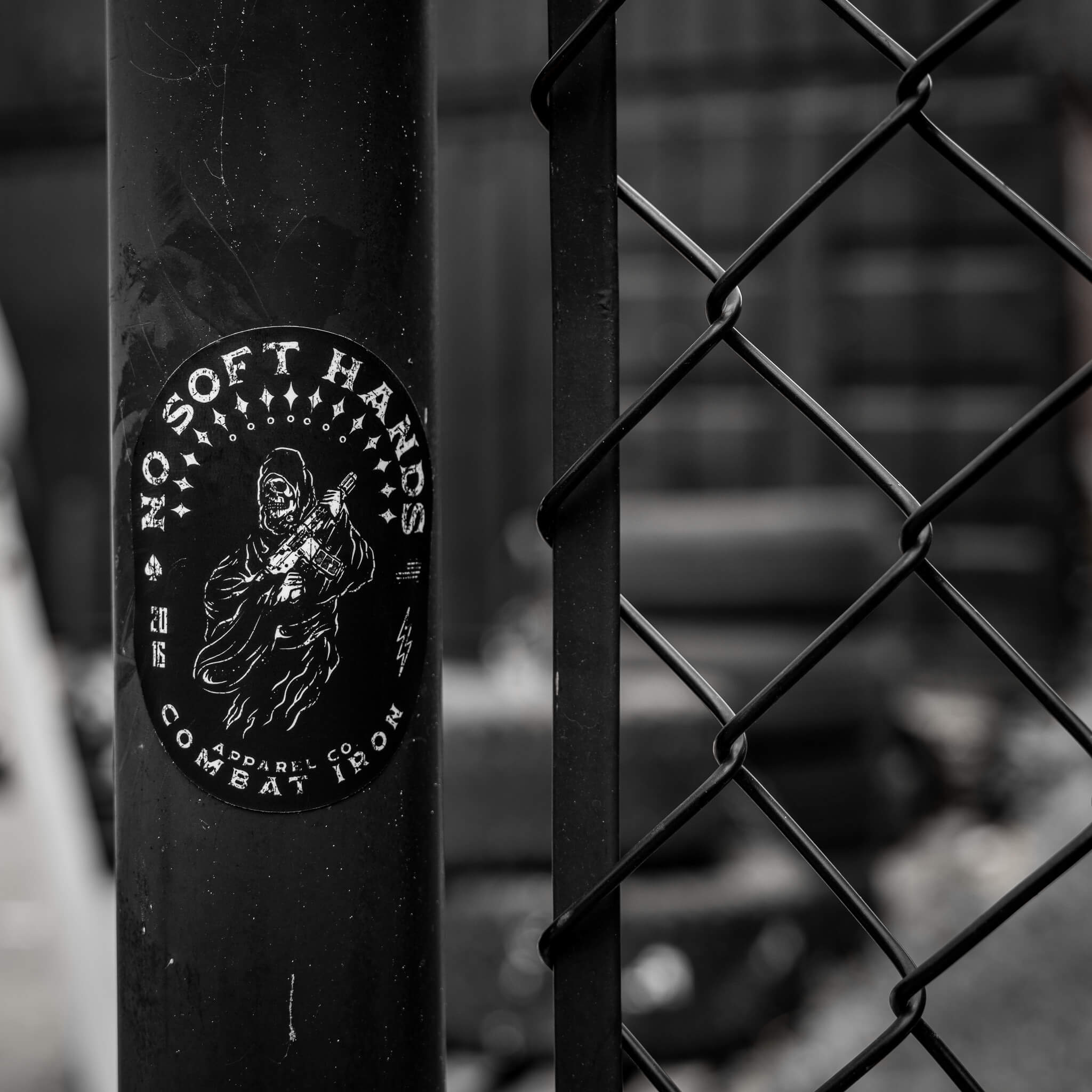 No Soft Hands Reaper Decal