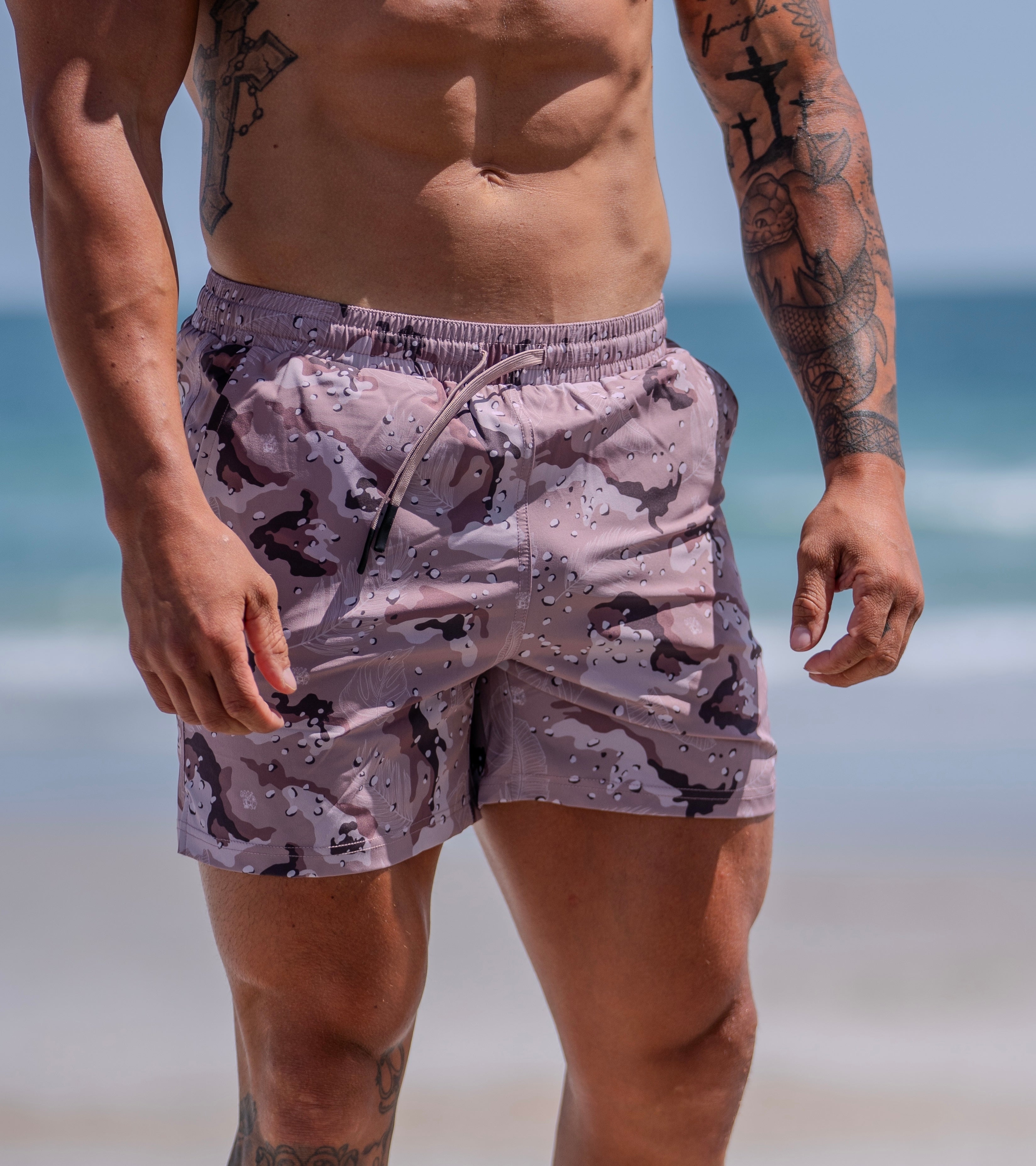 Swim Trunks - Chocolate Chip Desert