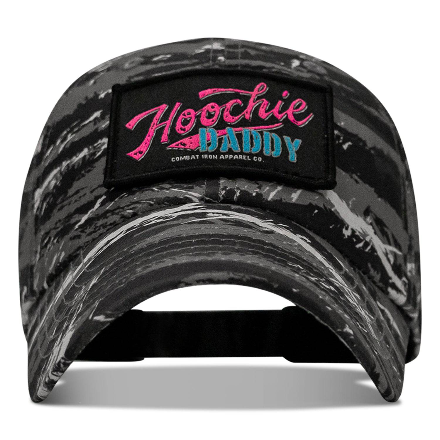 Retro Hoochie Daddy Script Patch RipStop Low Pro Operator Hat