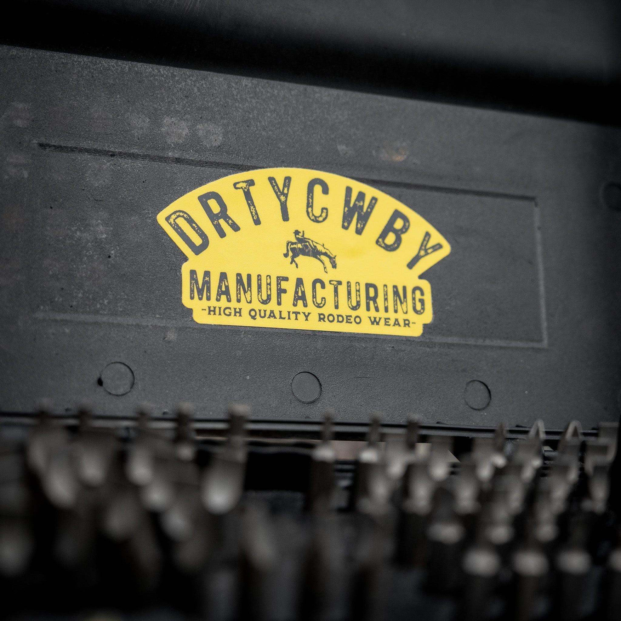 Original DRTYCWBY Manufacturing Decal Sticker