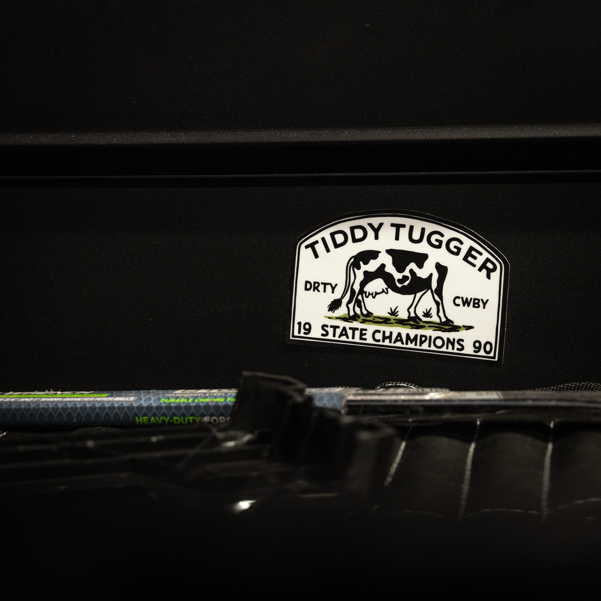 Tiddy Tugger 1990 State Champions Decal