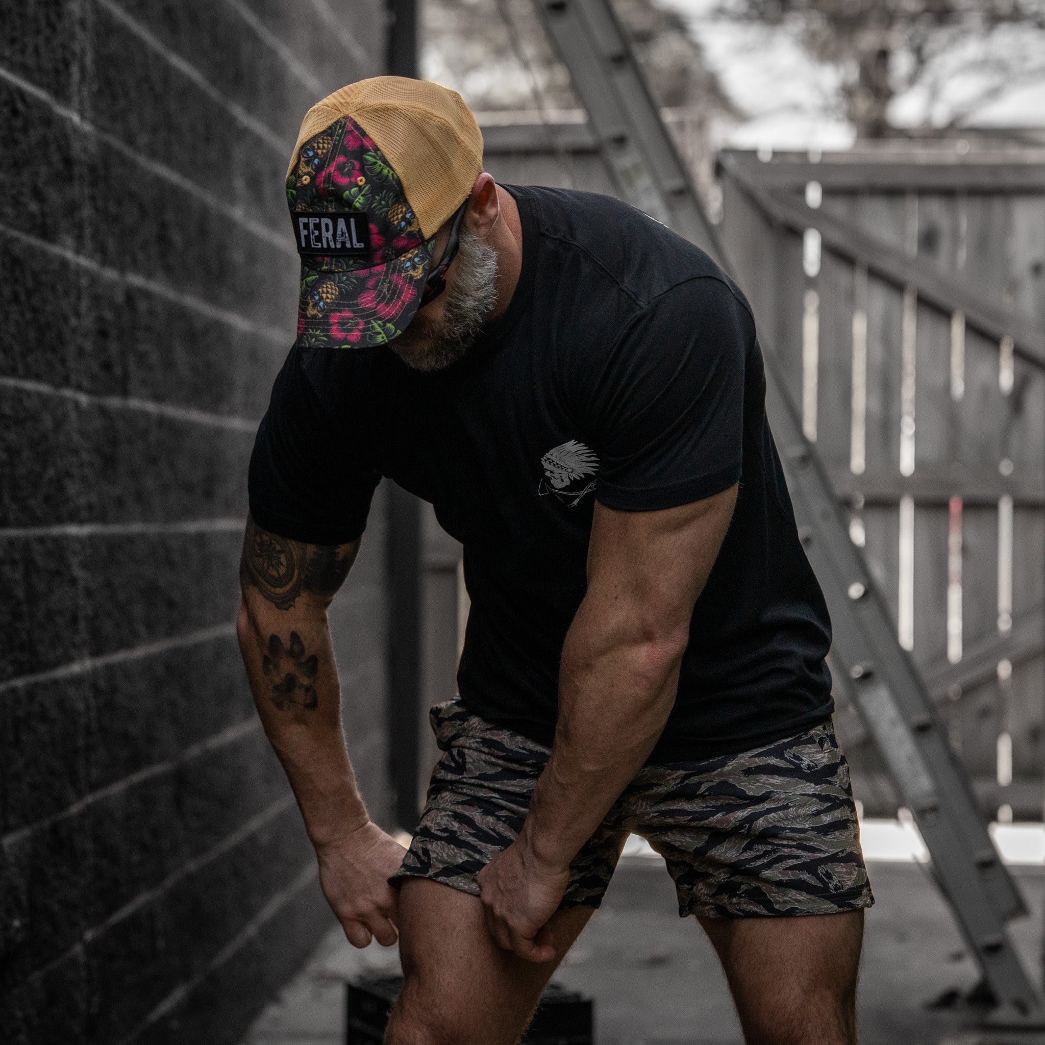 Feral Patch Low Profile RipStop Snapback Hat