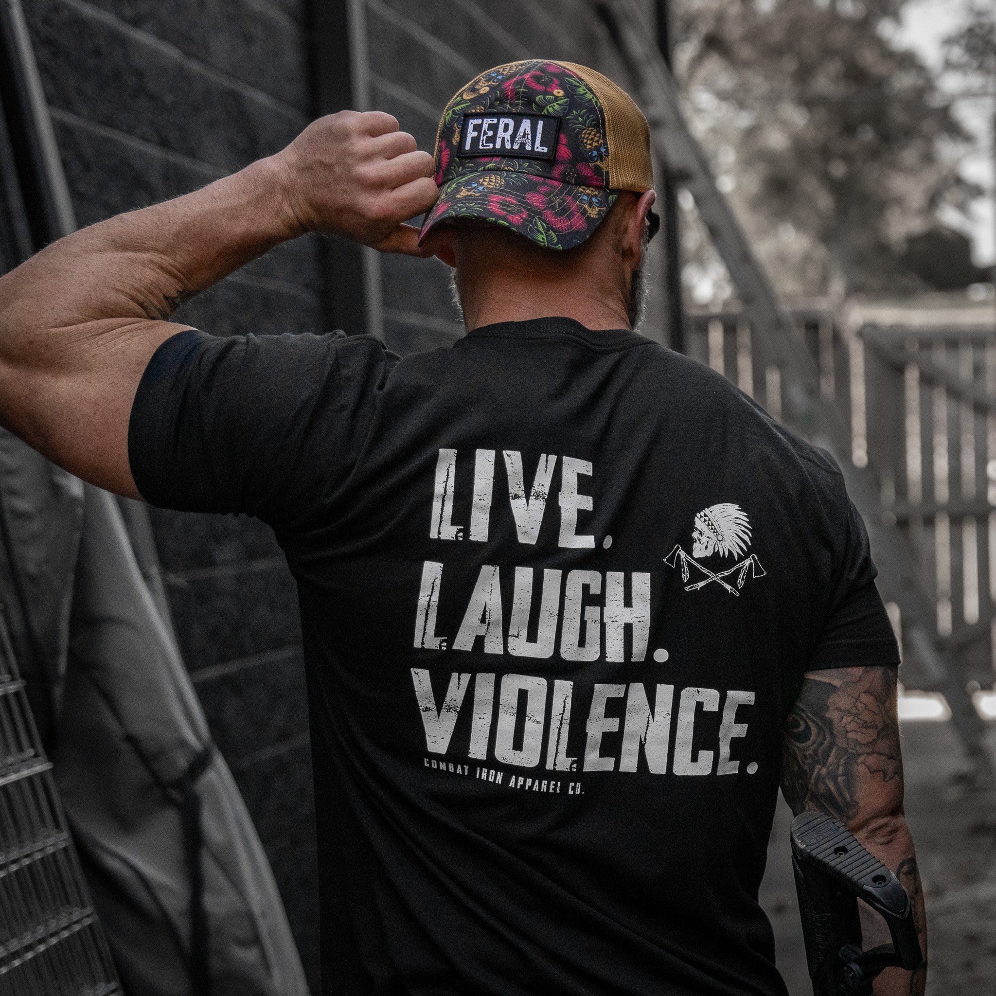 Feral Patch Low Profile RipStop Snapback Hat