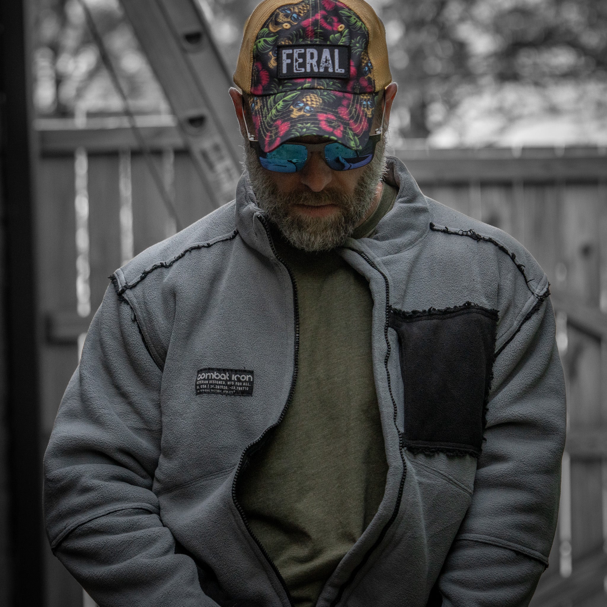 Feral Patch Low Profile RipStop Snapback Hat