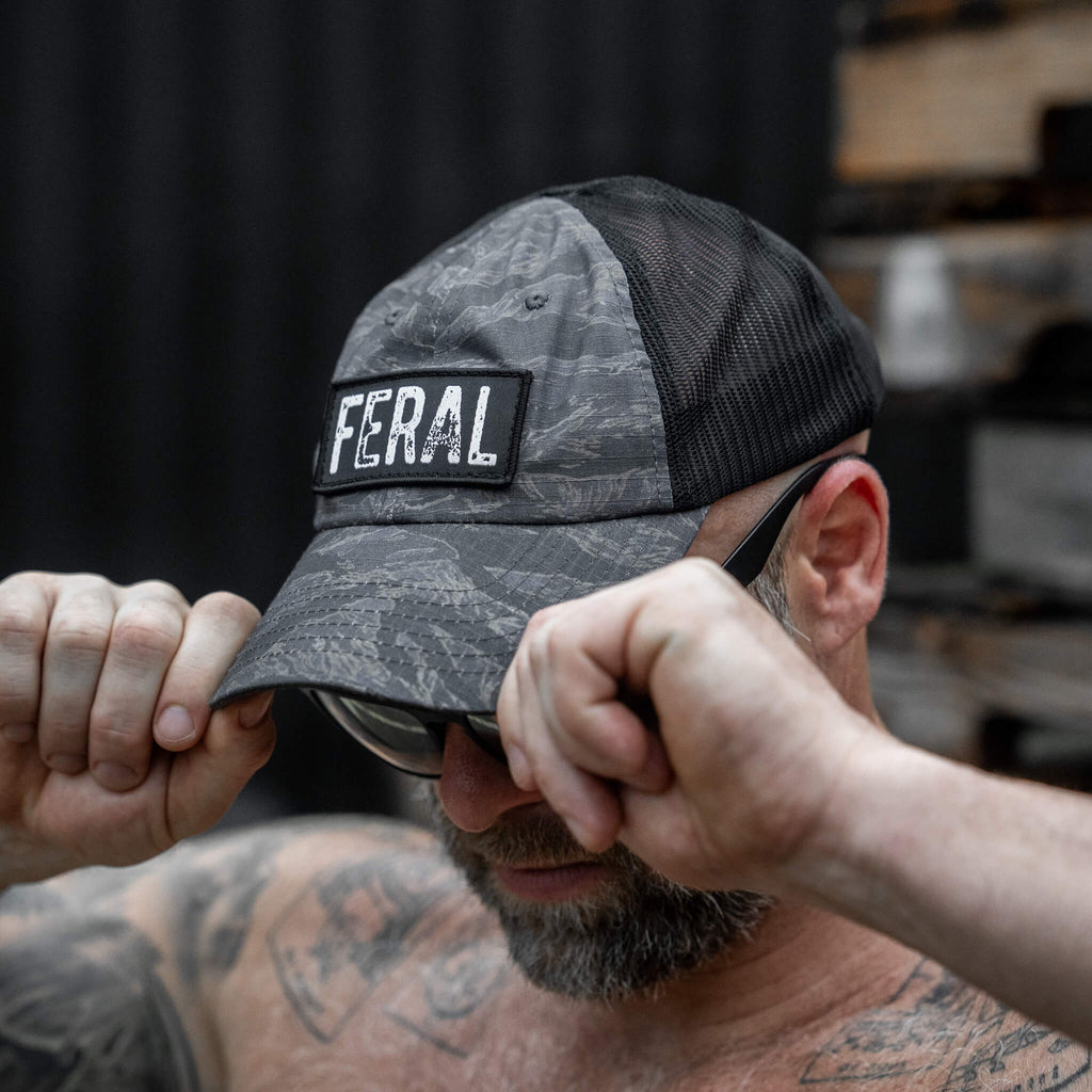 Feral Patch Low Profile RipStop Snapback Hat