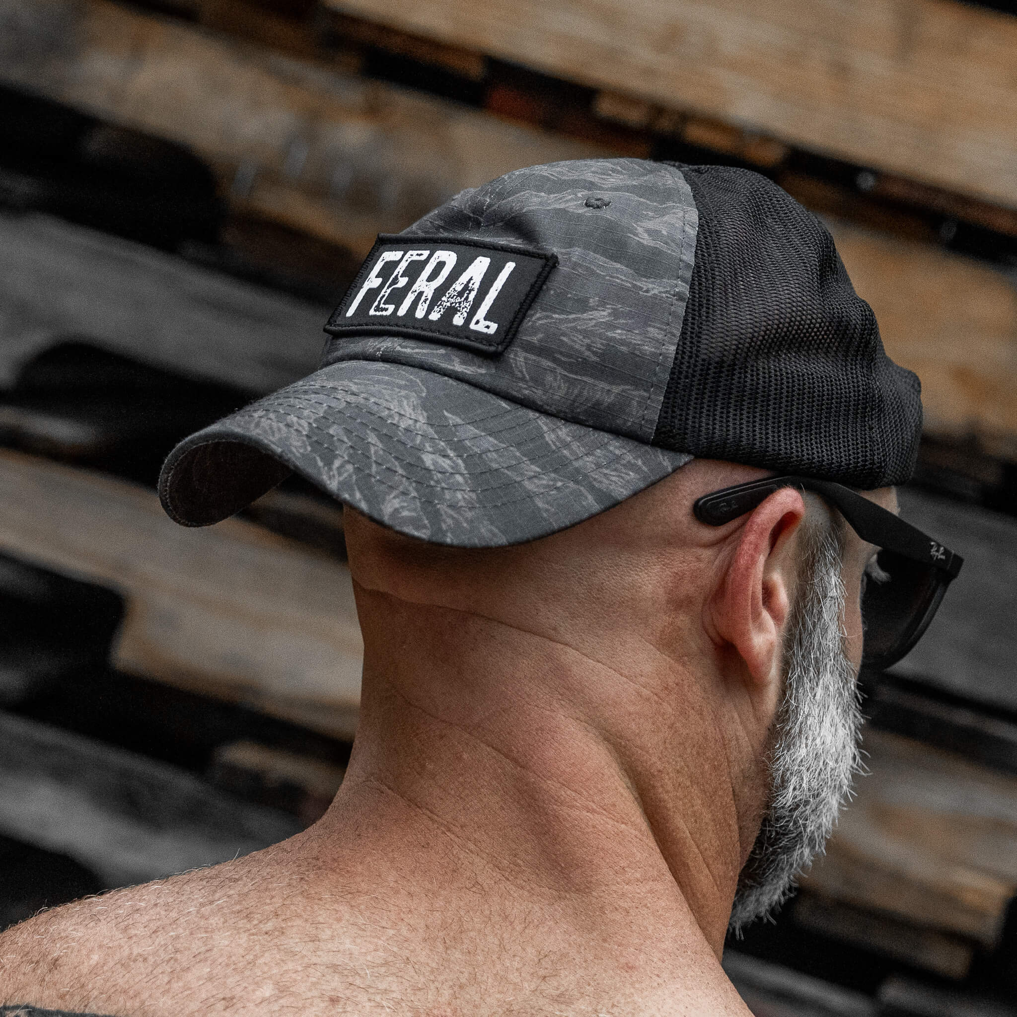 Feral Patch Low Profile RipStop Snapback Hat