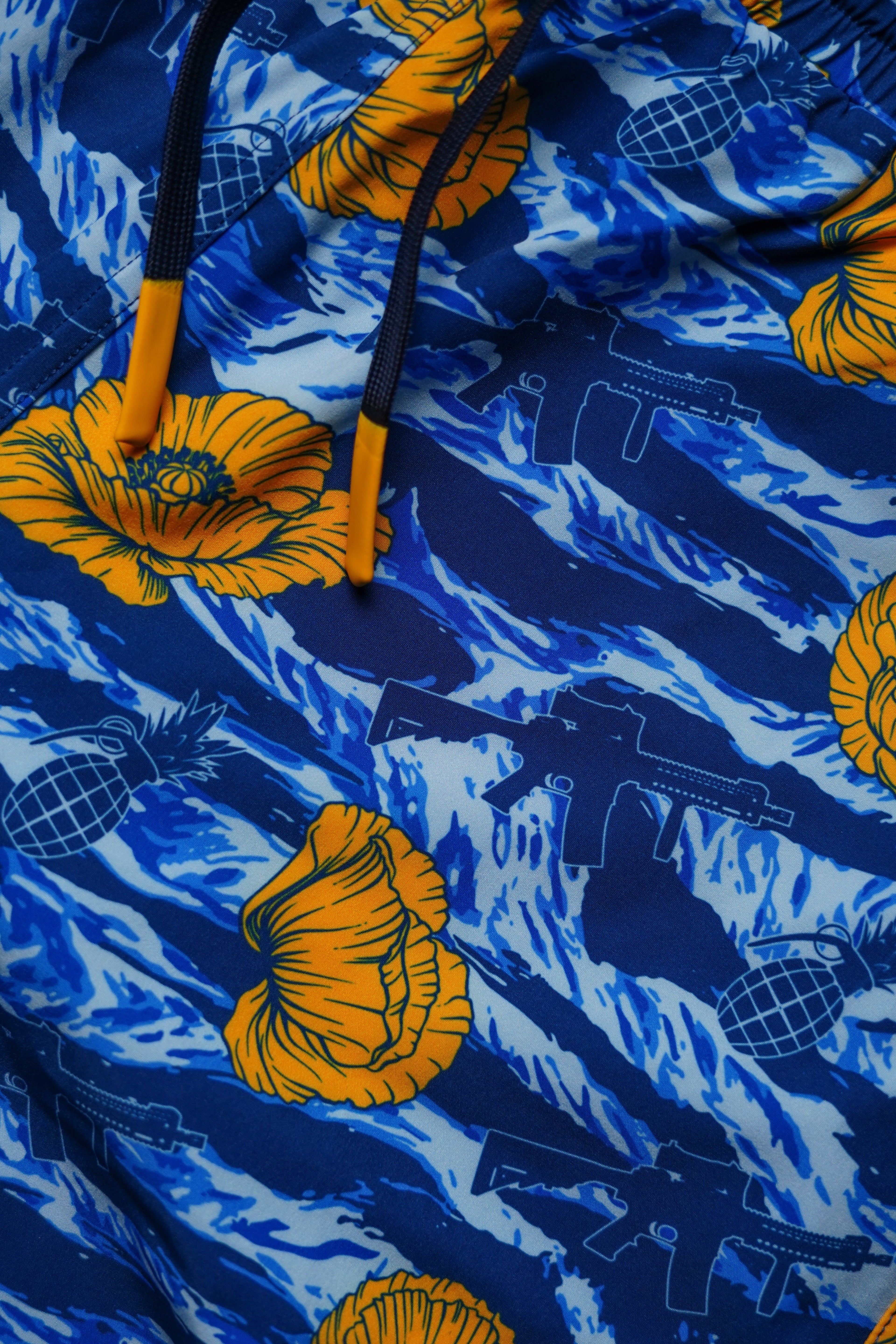 Swim Trunks - Tiger Stripe Blue