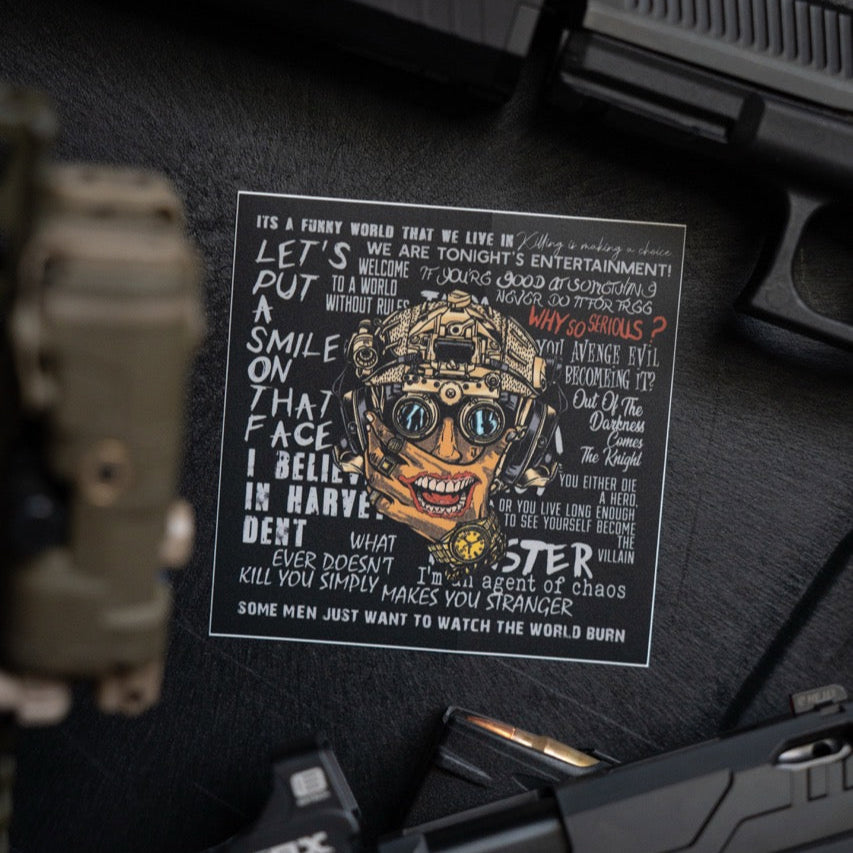 Agent of Chaos Sticker