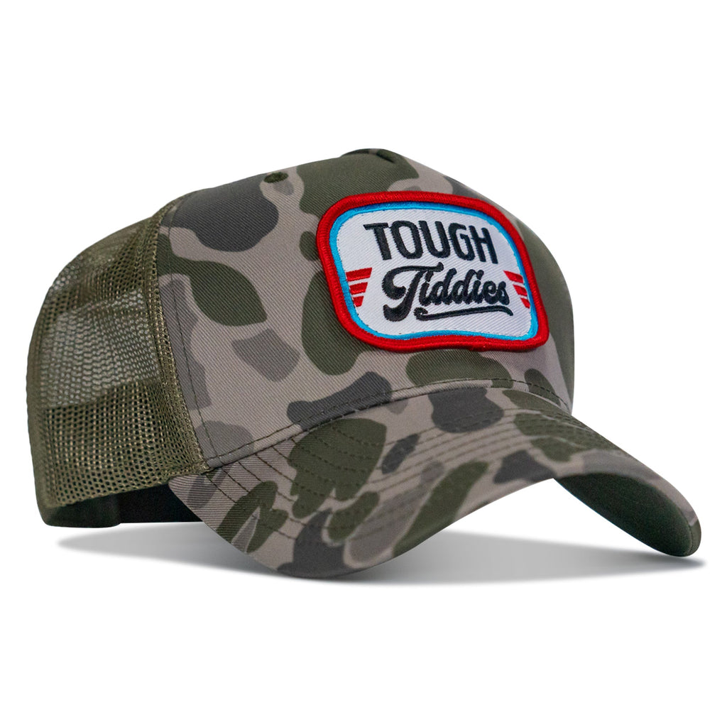 Tough Tiddies USA Patch Snapback Hat