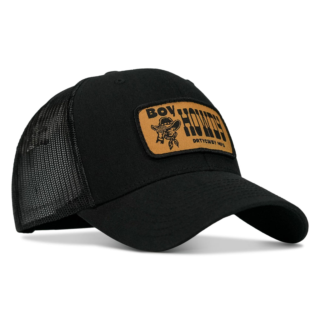 Boy Howdy Western Patch Snapback Hat